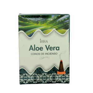 Incienso Isha Cono de Aloe Vera