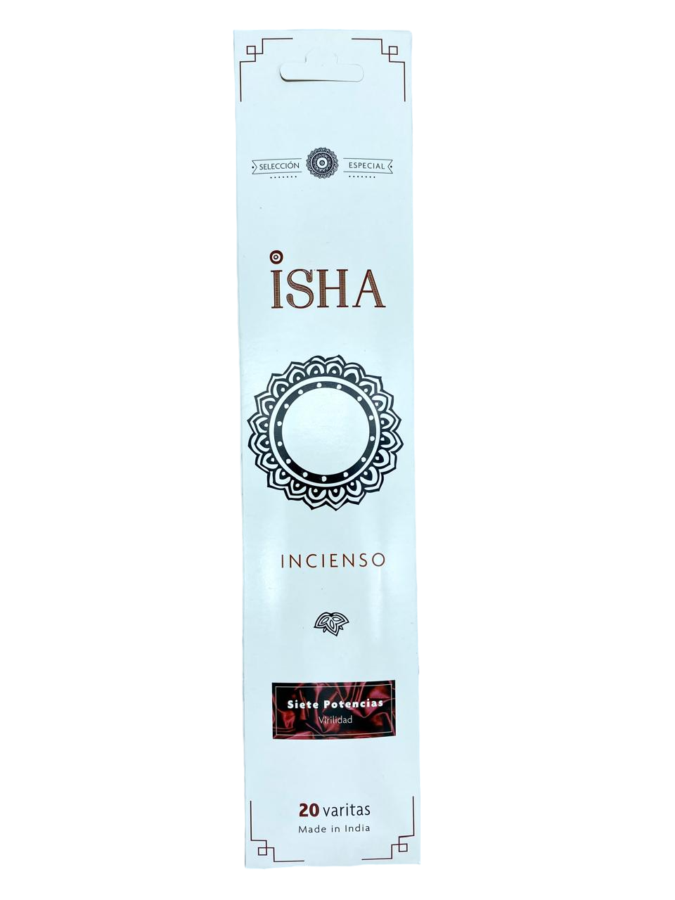 Incienso Isha de Siete Potencias