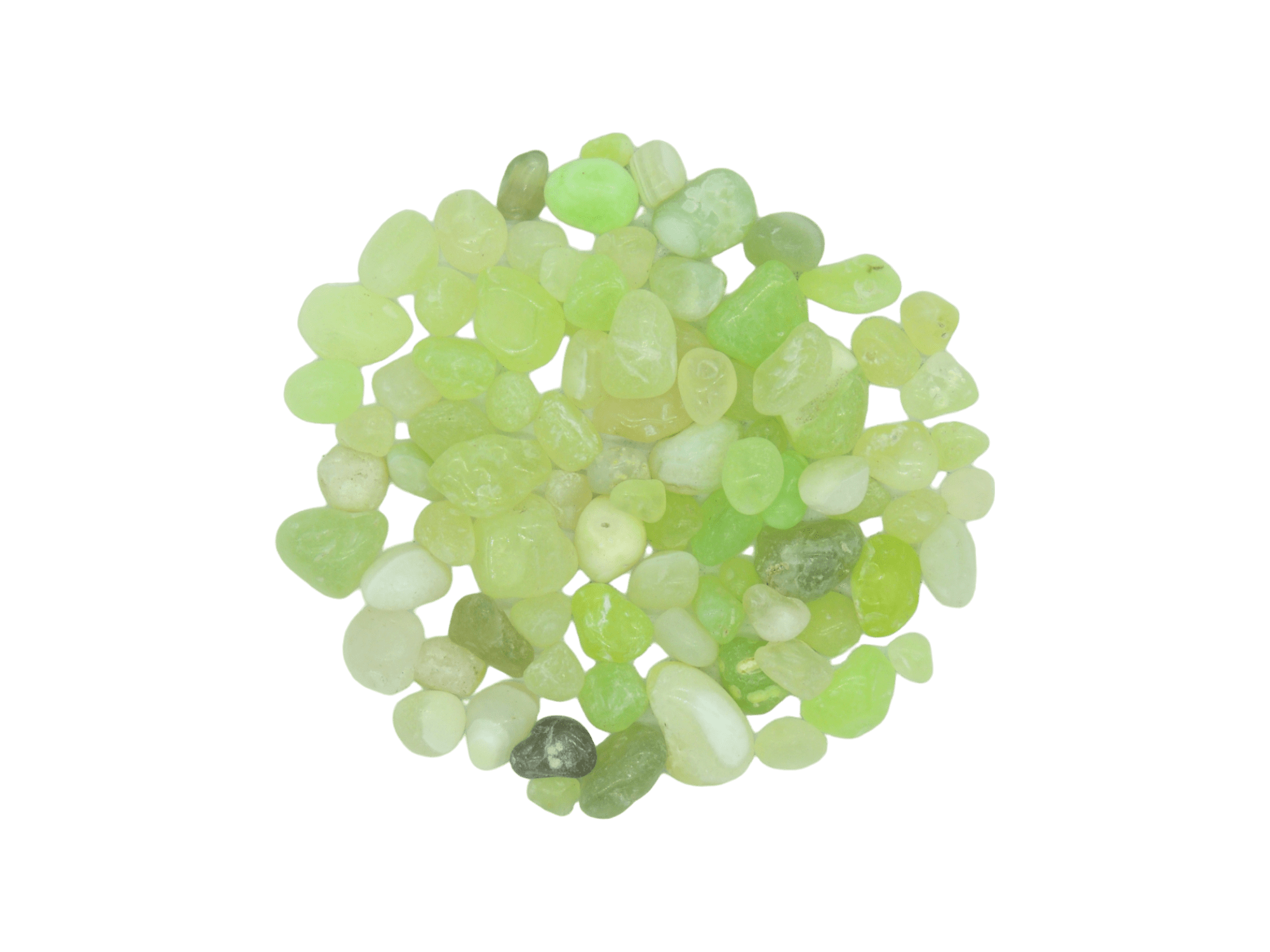 Ágata peridoto calidad "B" #1 de 1.5cm a 2cm