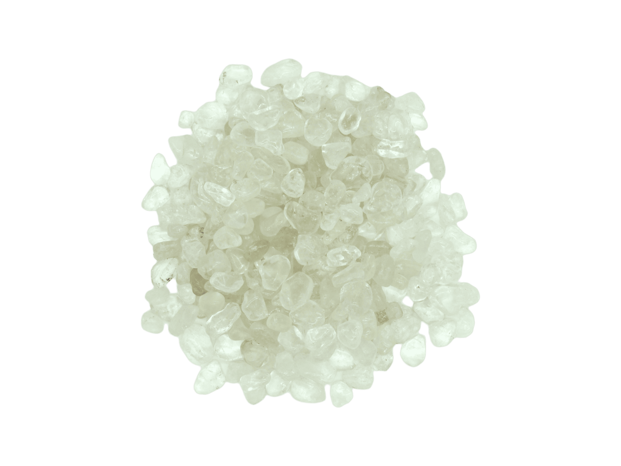 Cuarzo blanco/Cristal de roca calidad "B" #0 de 1cm a 1.2cm