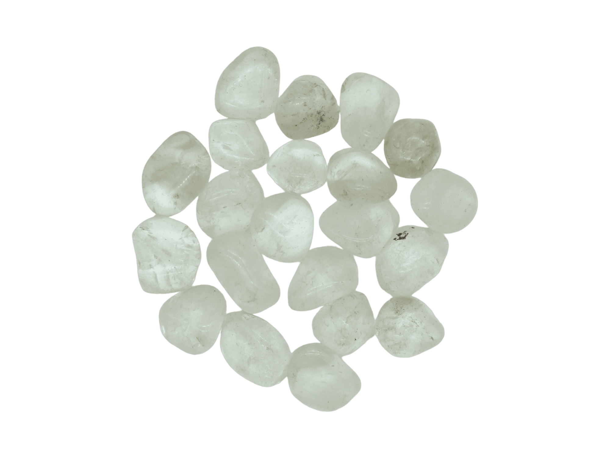 Cuarzo blanco/Cristal de roca calidad "B" #5 de 3cm a 3.5cm