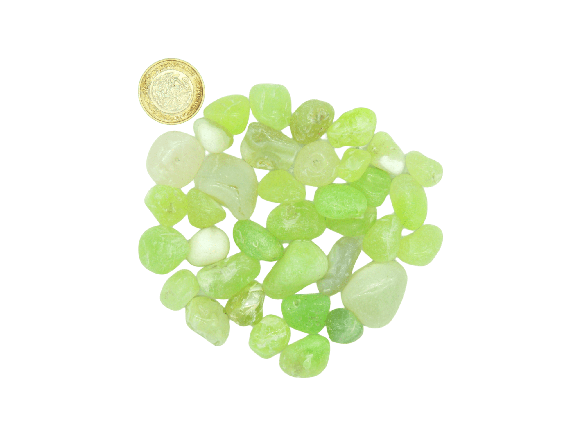 Ágata peridoto calidad "B" #3 de 2.5cm a 3cm - Imagen 2