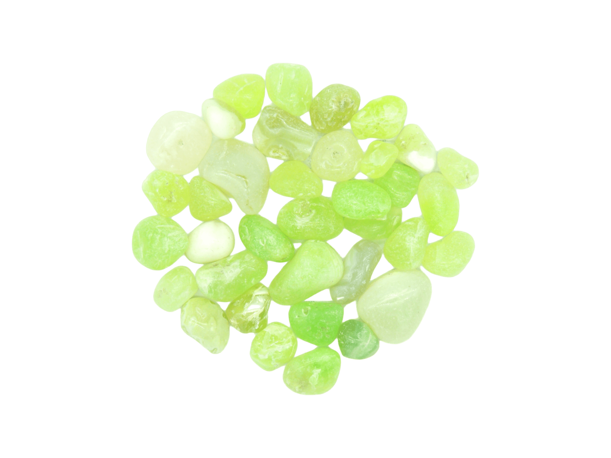 Ágata peridoto calidad "B" #3 de 2.5cm a 3cm