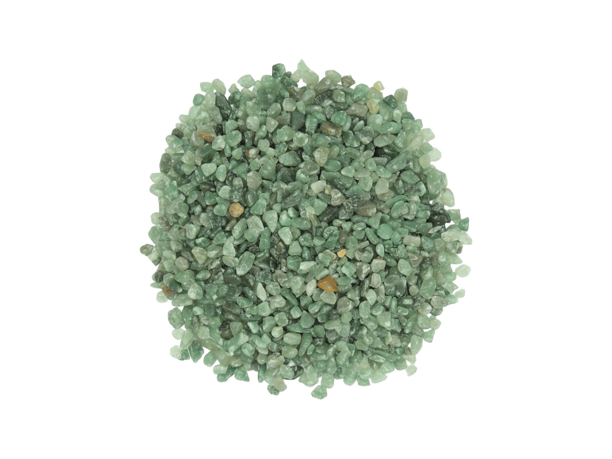 Aventurina verde calidad "B" #00 de .3cm a .5cm