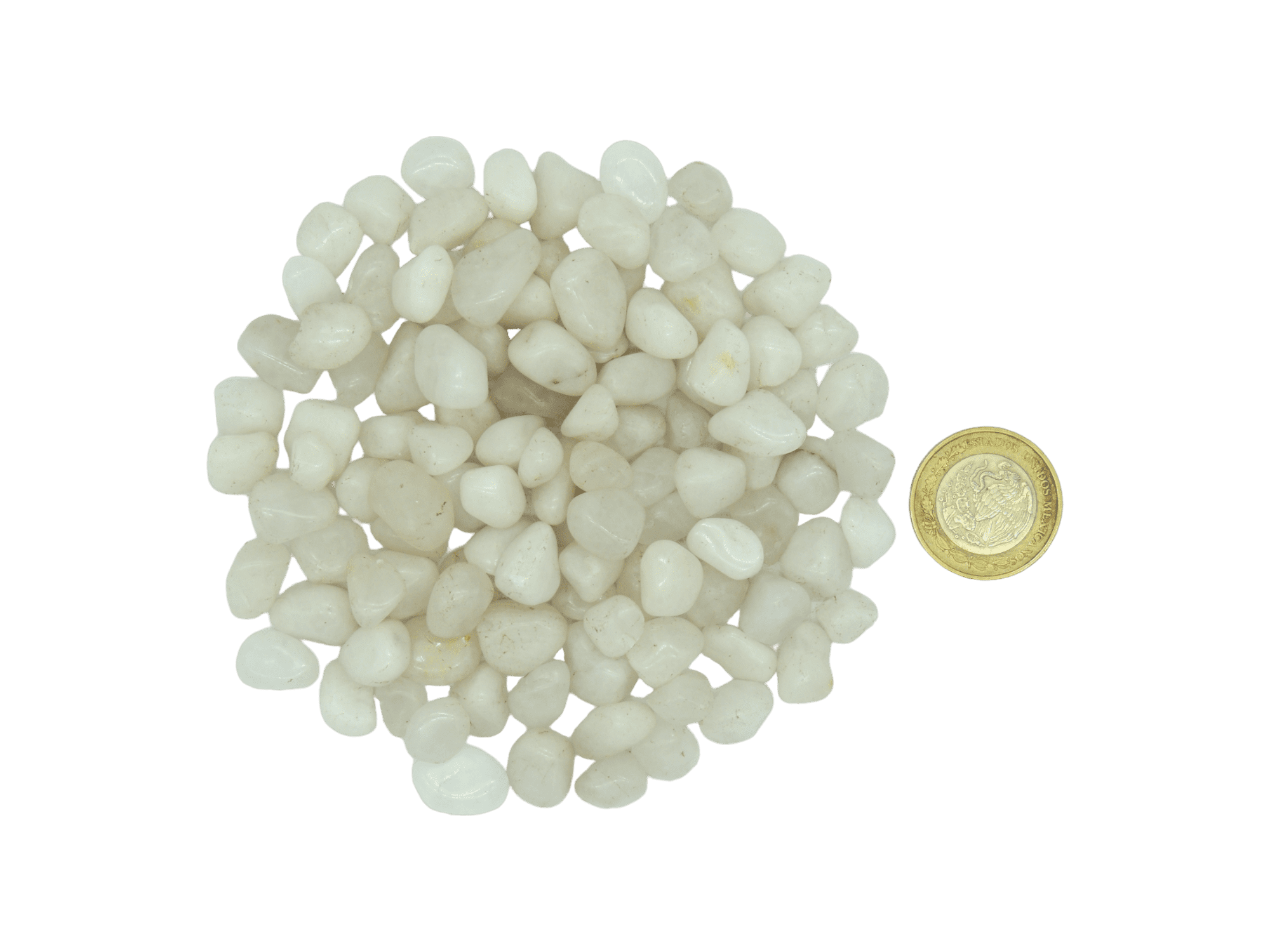Cuarzo blanco lechoso calidad "B" #1 de 1.5cm a 2cm - Imagen 2