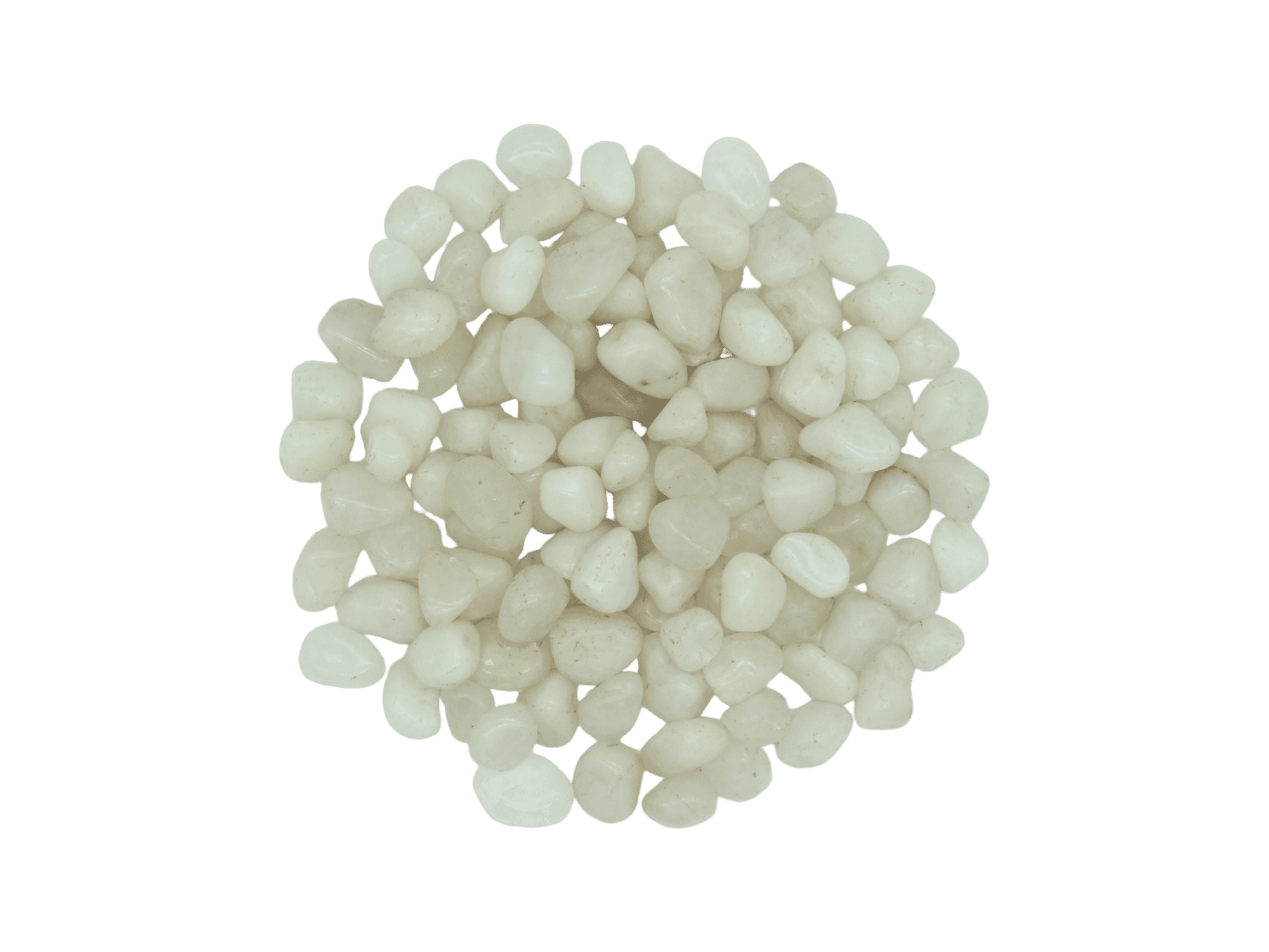 Cuarzo blanco lechoso calidad "B" #1 de 1.5cm a 2cm