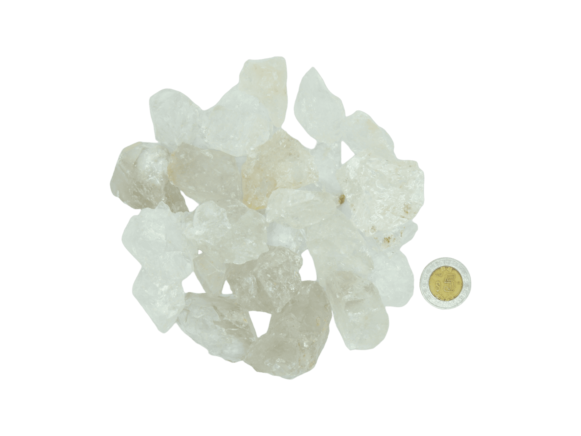 Cuarzo cristal en bruto | Chips de 30gr a 50gr - Imagen 2