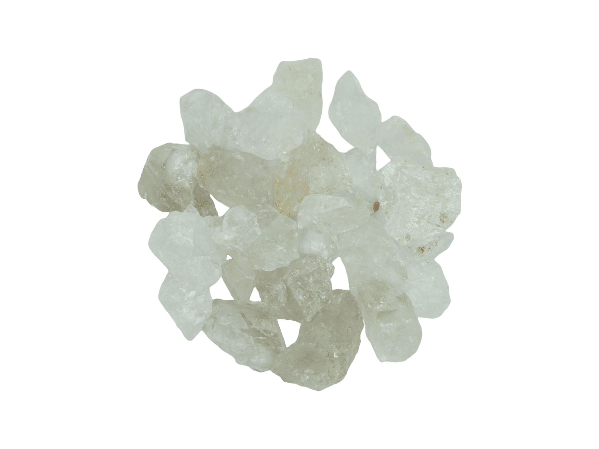 Cuarzo cristal en bruto | Chips de 30gr a 50gr