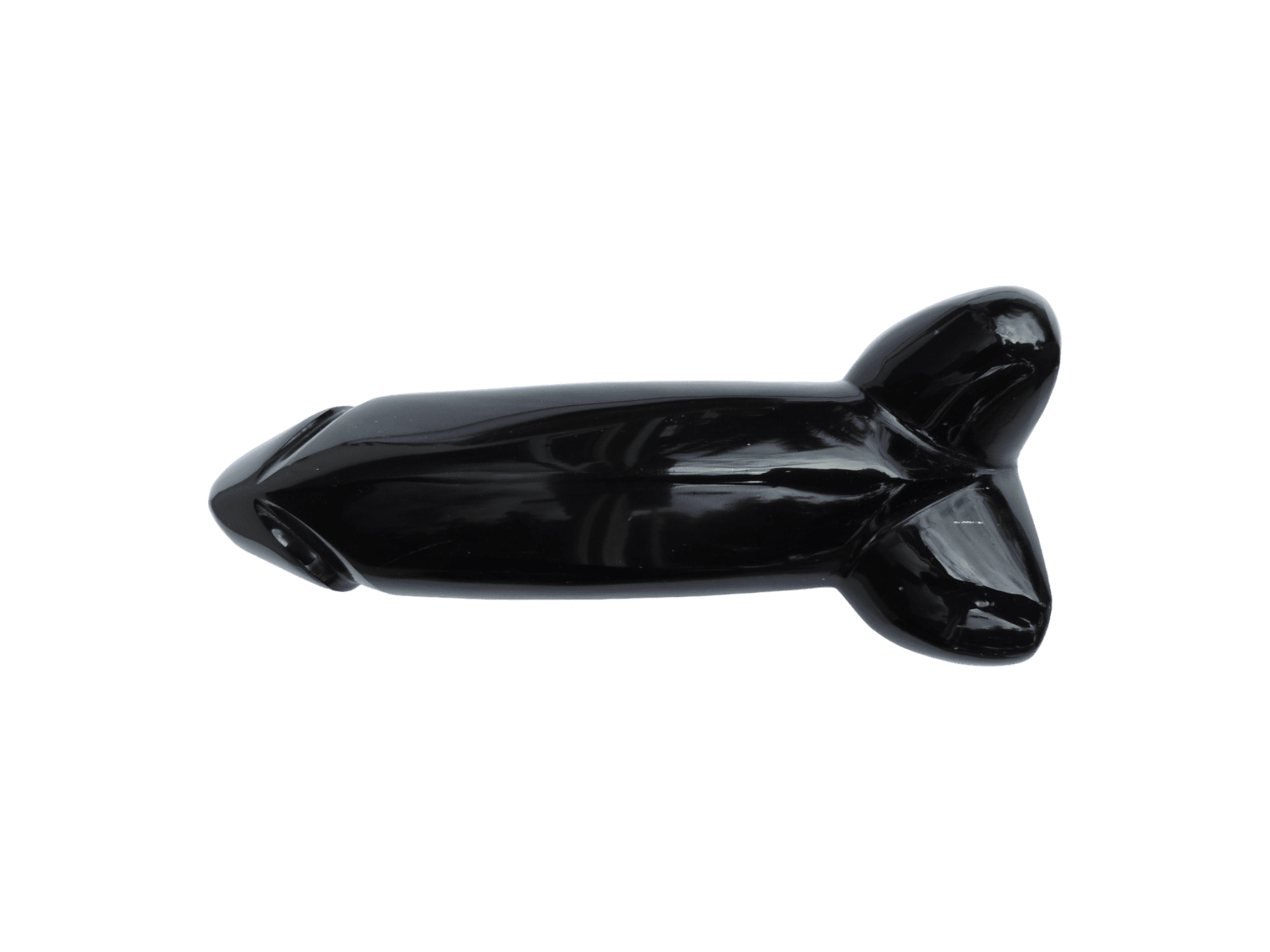 Falo de piedra obsidiana | Mediano - Imagen 2