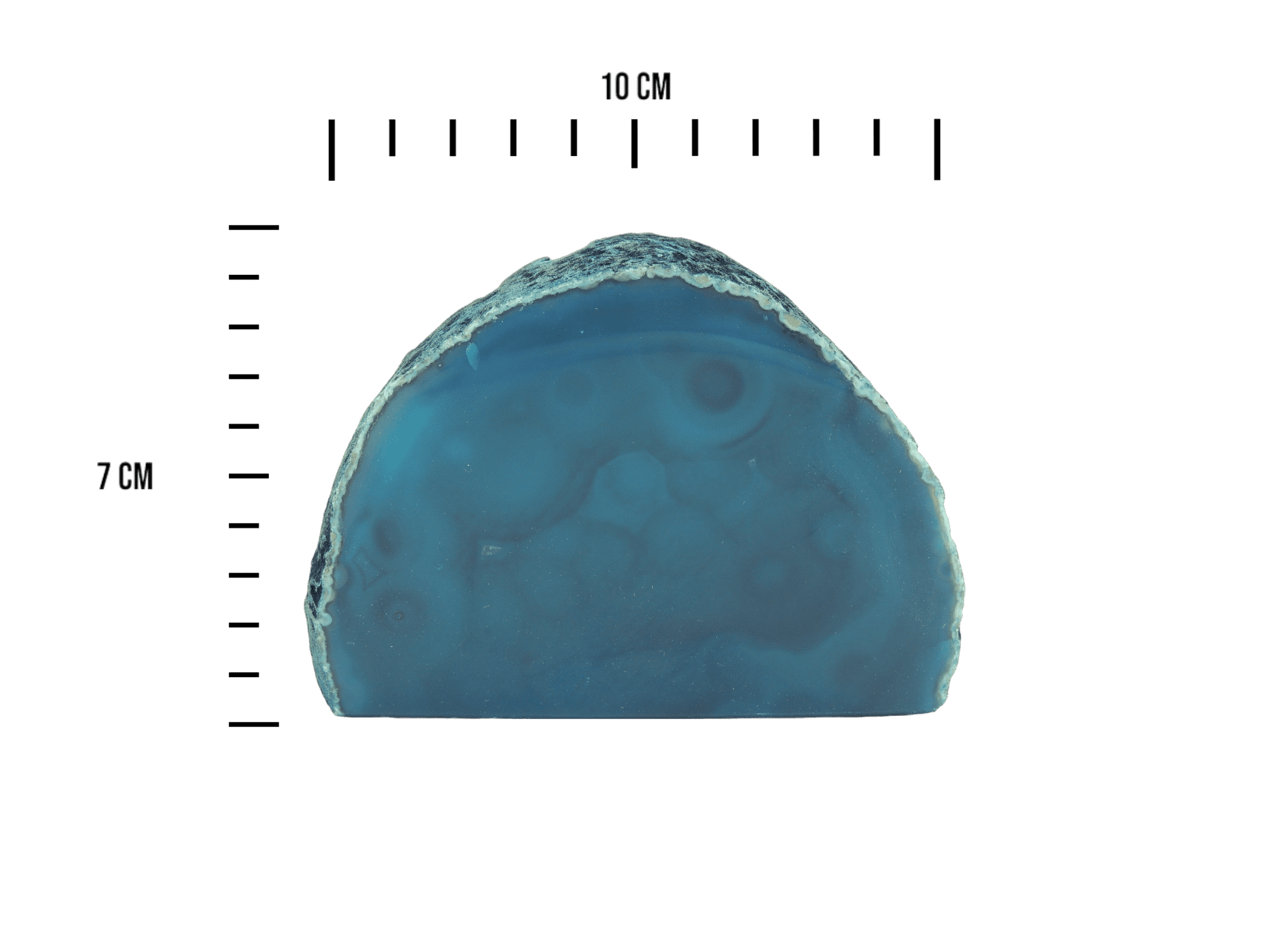 Geoda de ágata con base color verde - Imagen 3