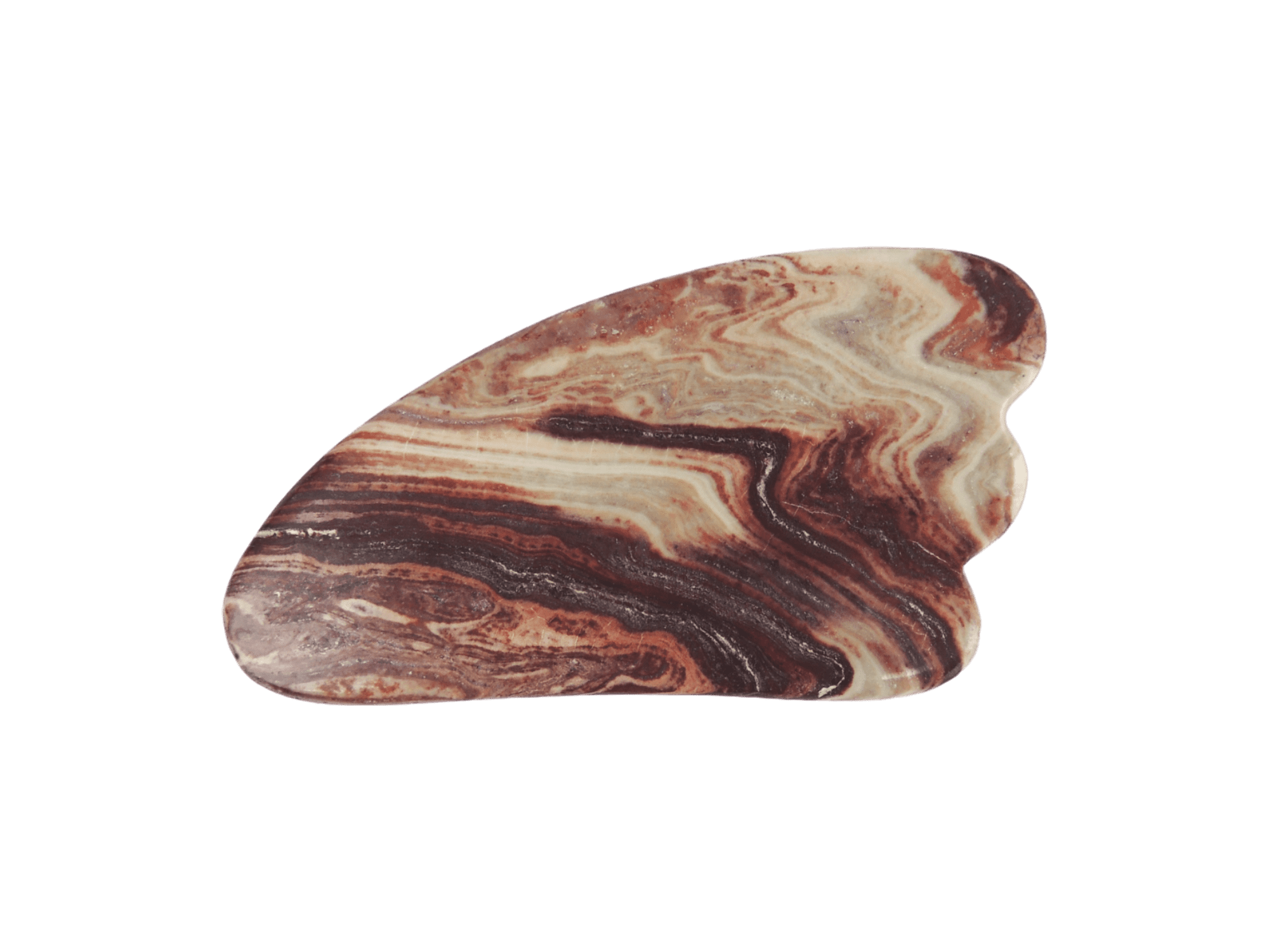 Gua Sha de piedra ágata durazno