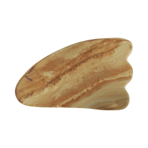 Gua Sha de piedra jaspe madera