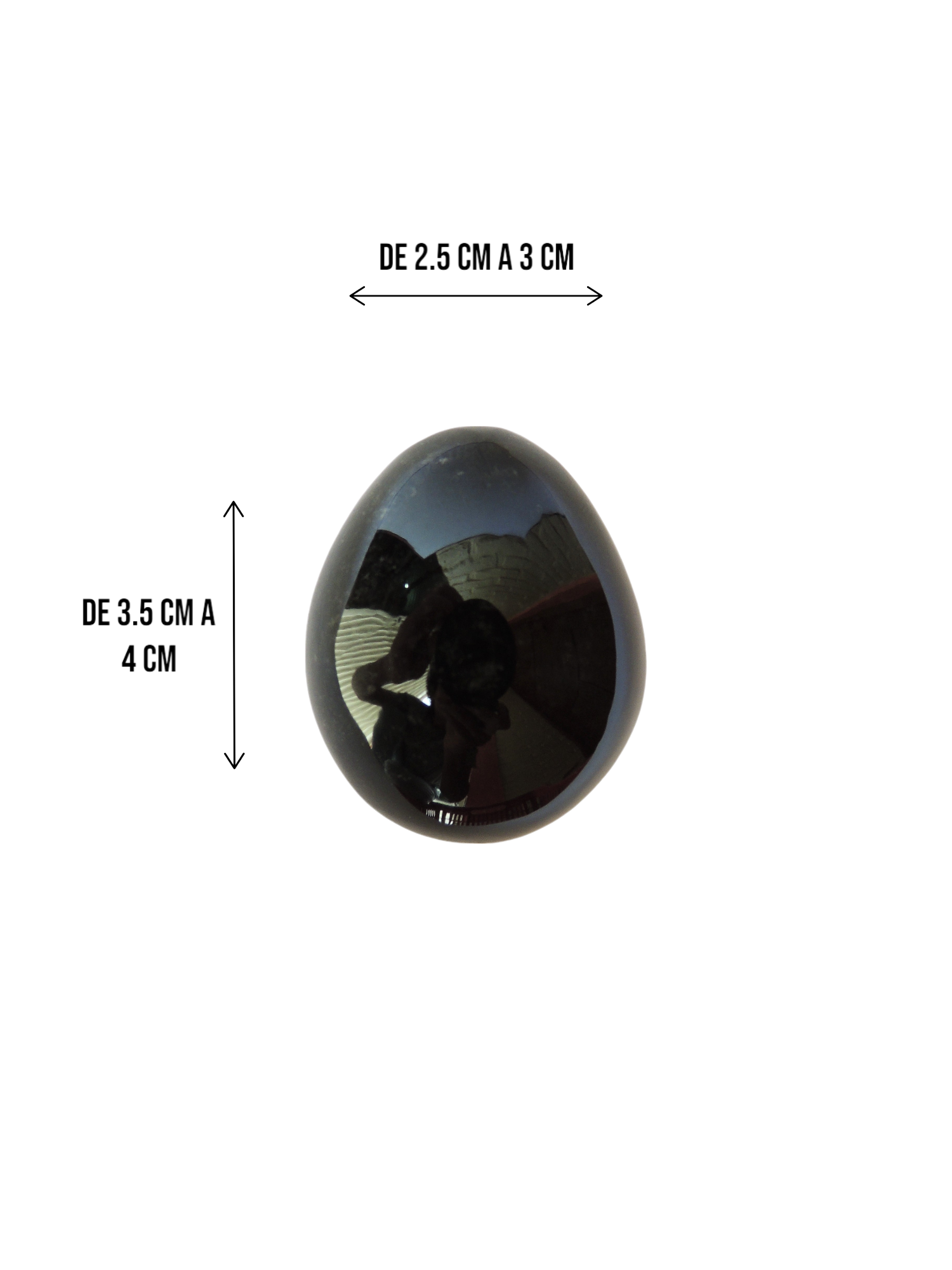 Huevo yoni de obsidiana | Chico - Imagen 3