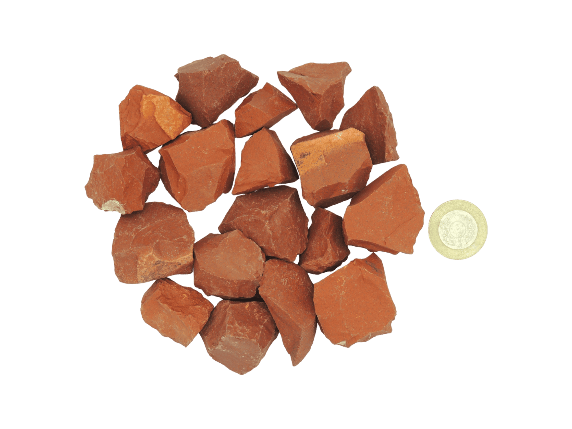 Jaspe rojo en bruto | Chips de 30gr a 50gr - Imagen 2