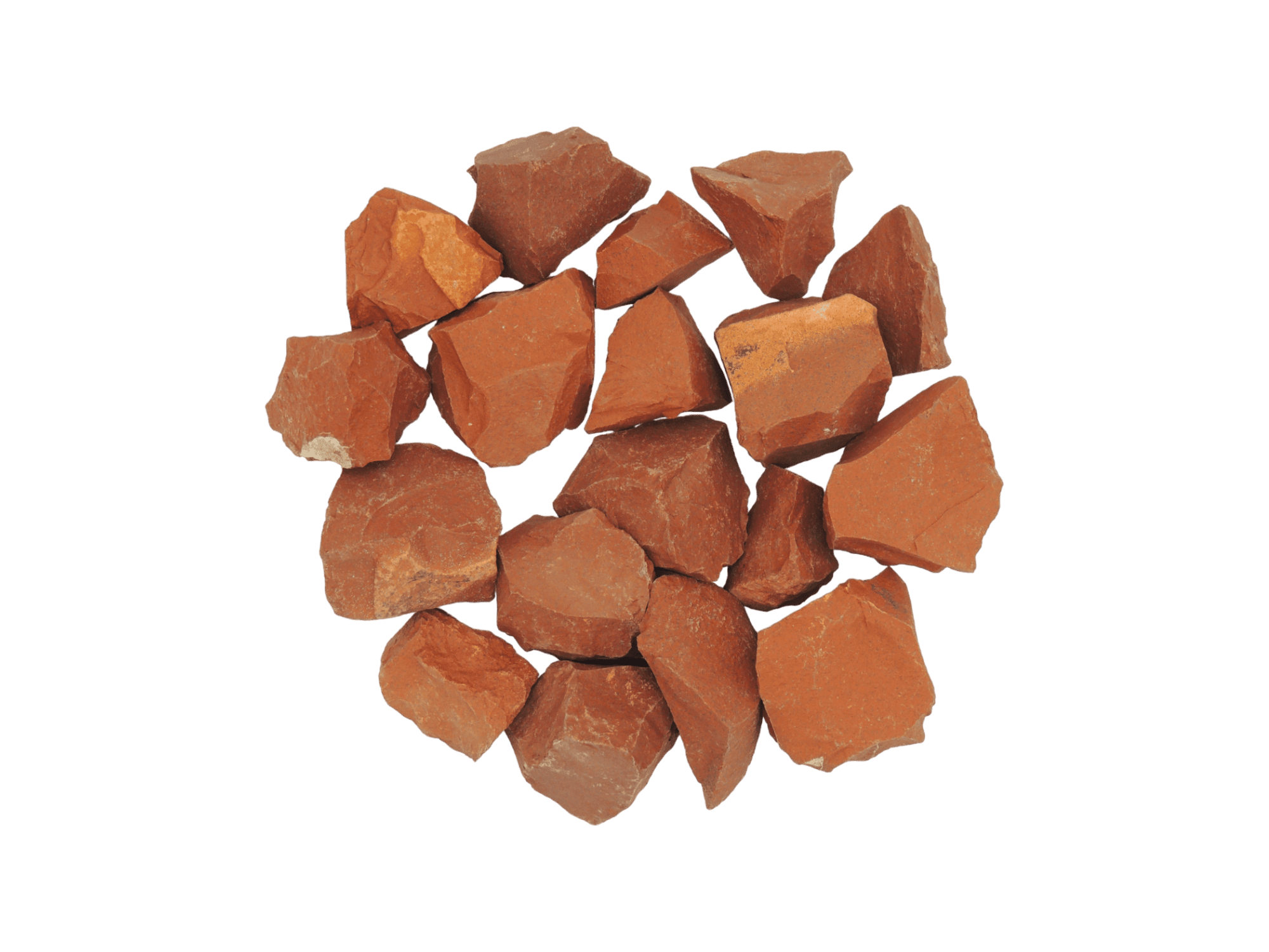 Jaspe rojo en bruto | Chips de 30gr a 50gr