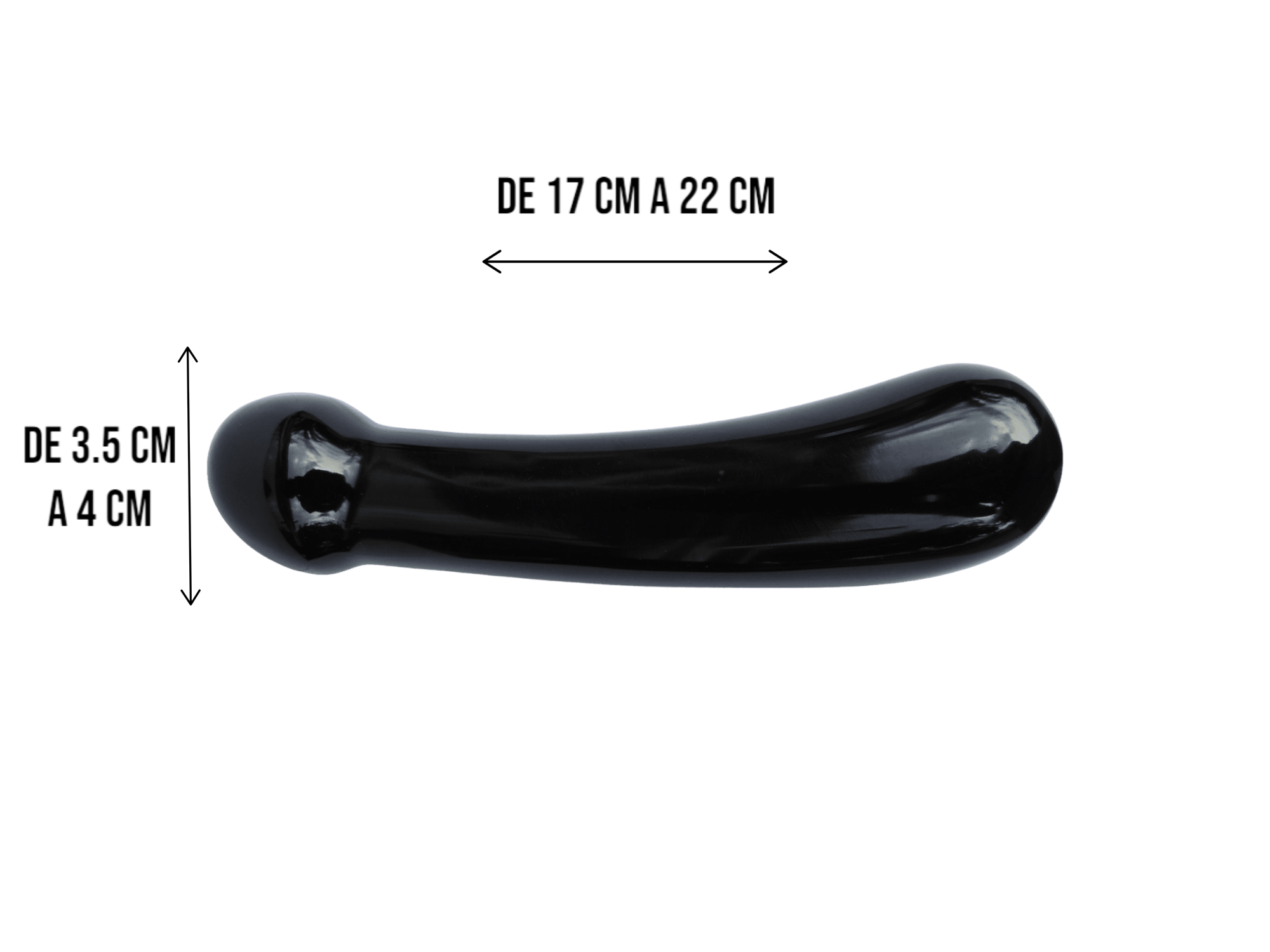 Masajeador pepino con bola de obsidiana - Imagen 2