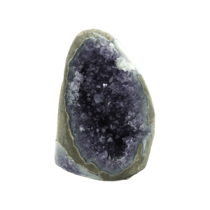 Mini geoda de amatista pulida