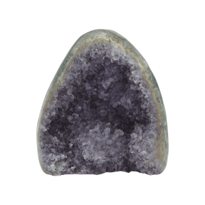 Mini geoda de amatista pulida