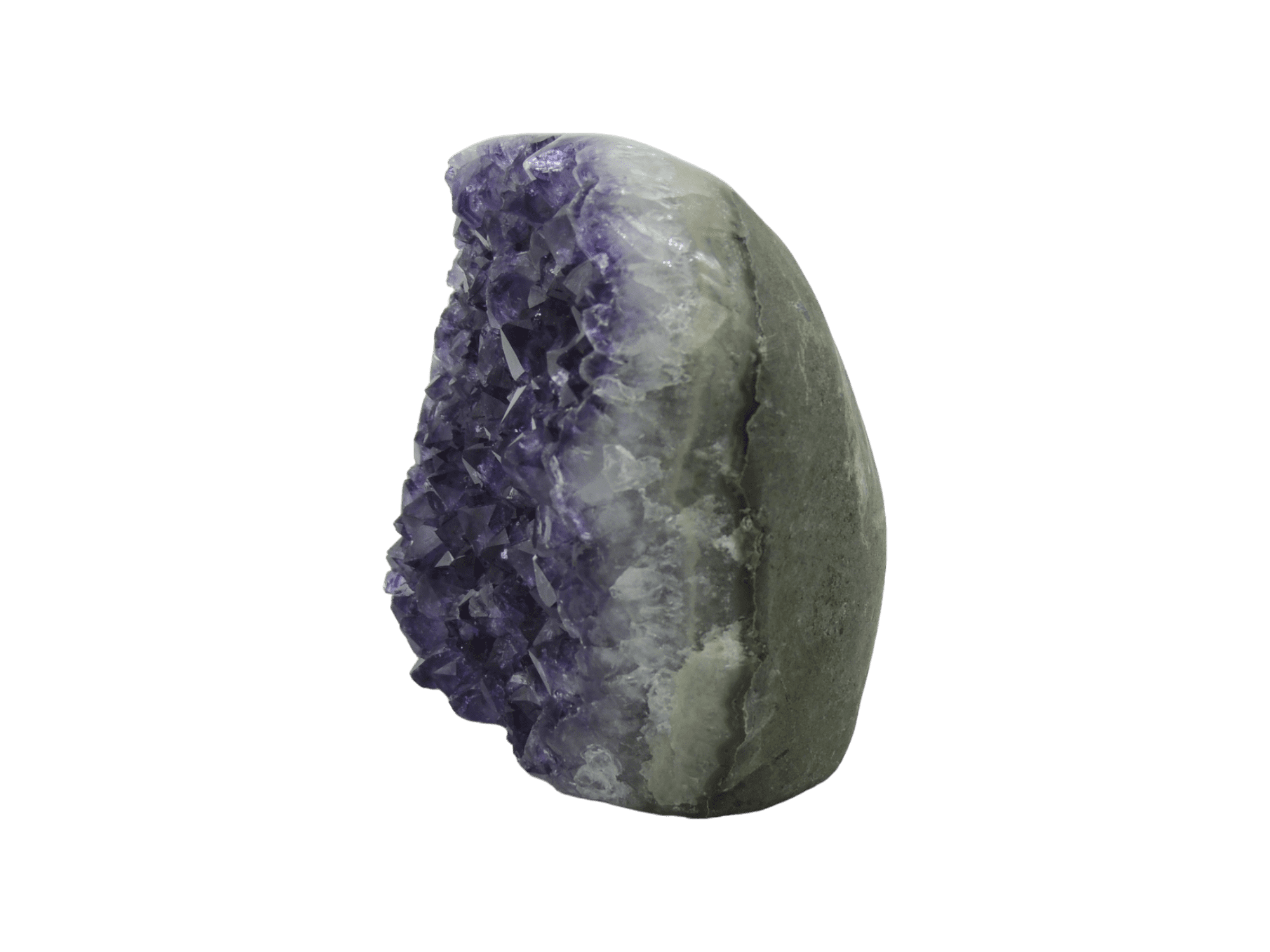 Mini geoda de amatista pulida - Imagen 3