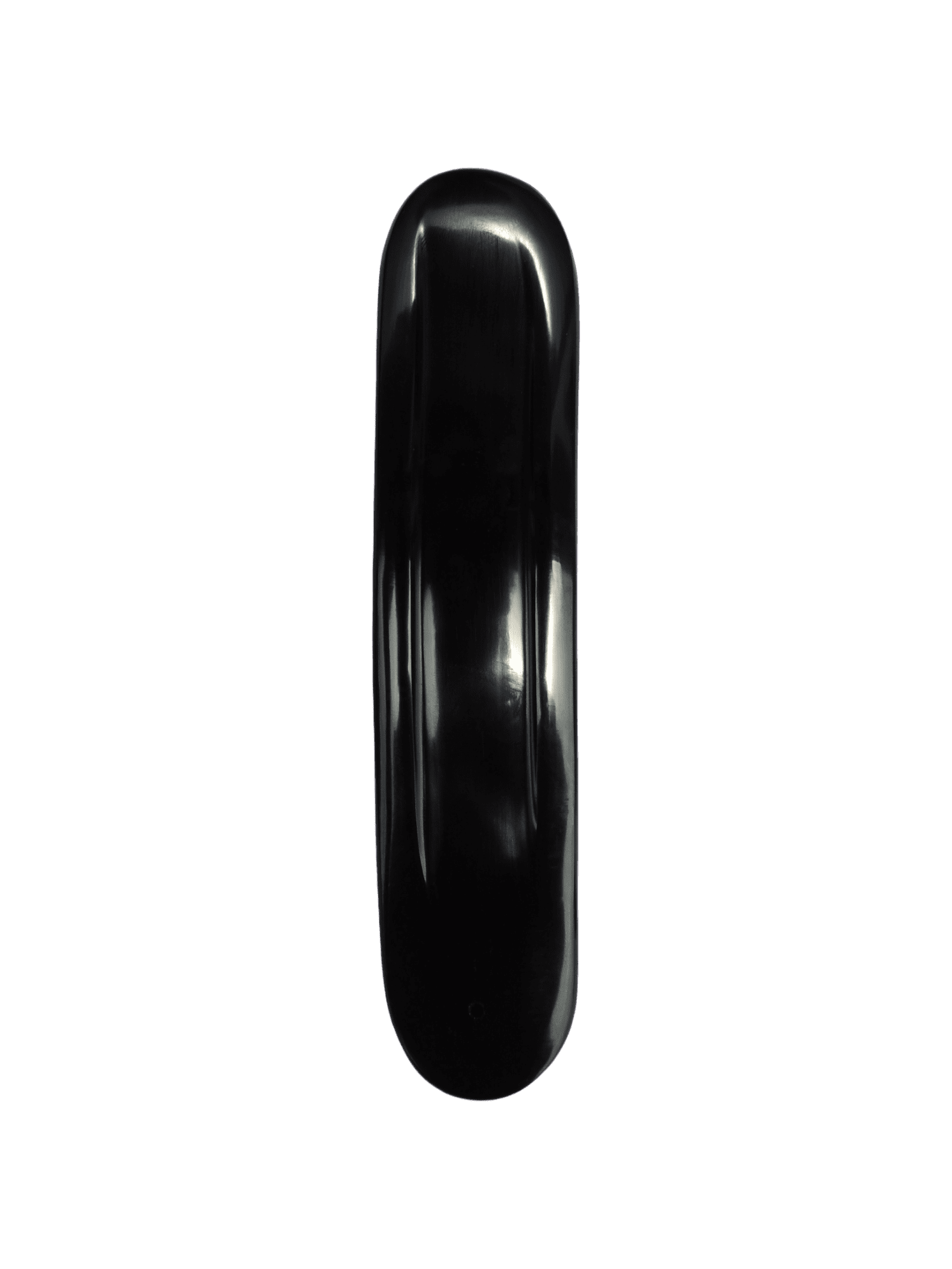 Pebetero de piedra obsidiana negra