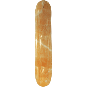 Pebetero de piedra calcita naranja