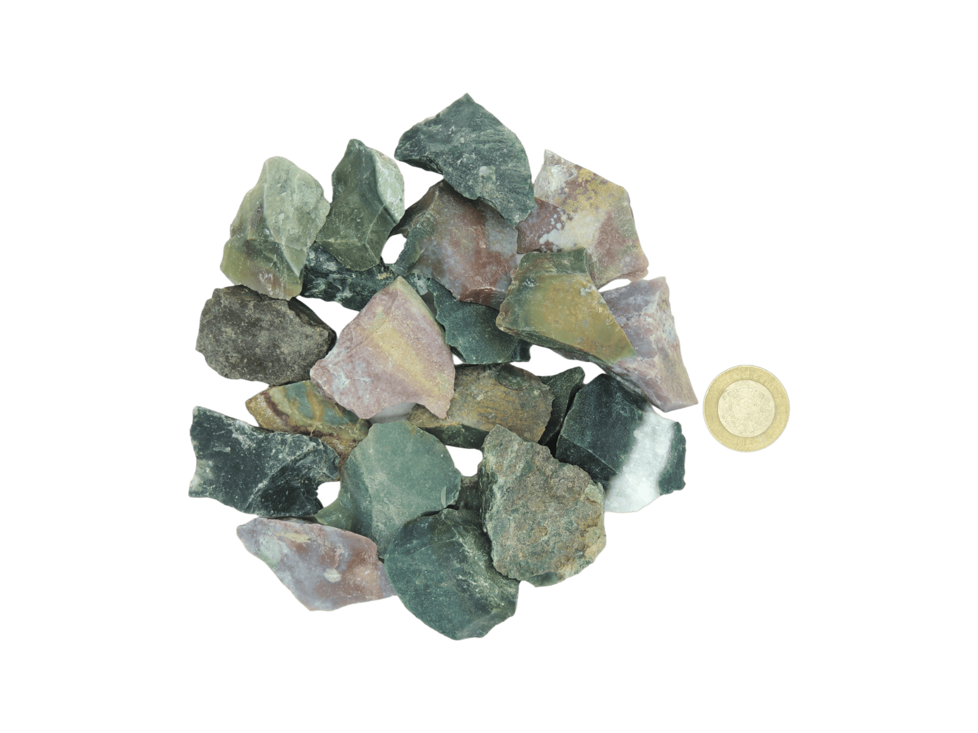 Piedra sangre en bruto | Chips de 30gr a 50gr - Imagen 2