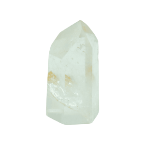 Punta de cuarzo cristal lapidada