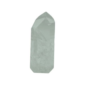 Punta de cuarzo cristal lapidada | Grande