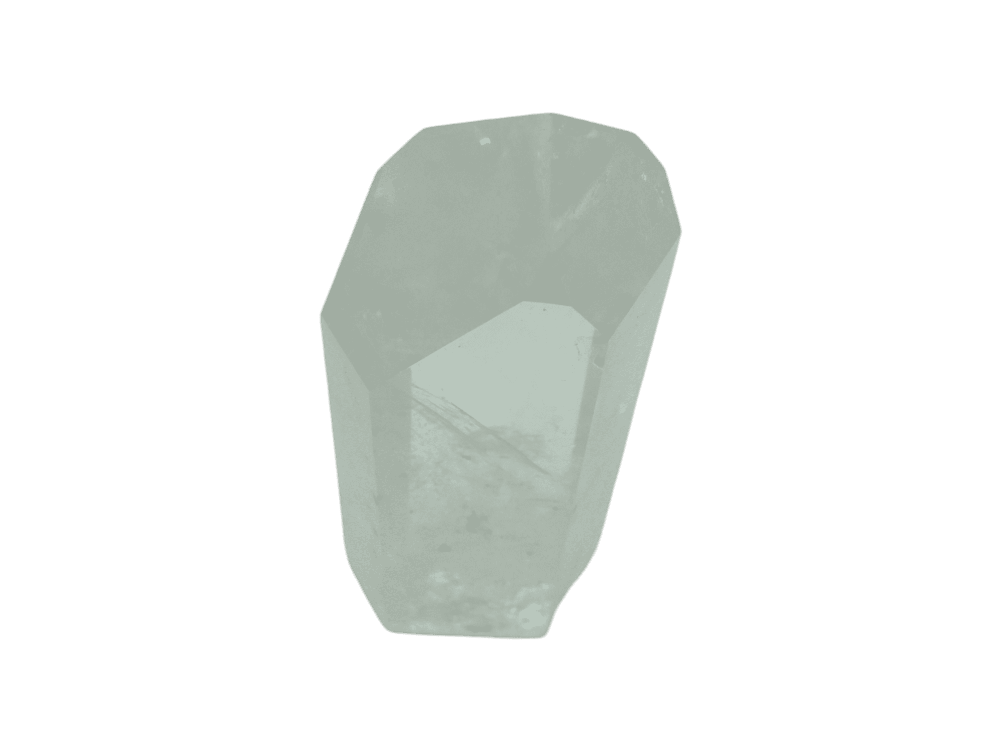 Punta de cuarzo cristal lapidada | Grande - Imagen 2