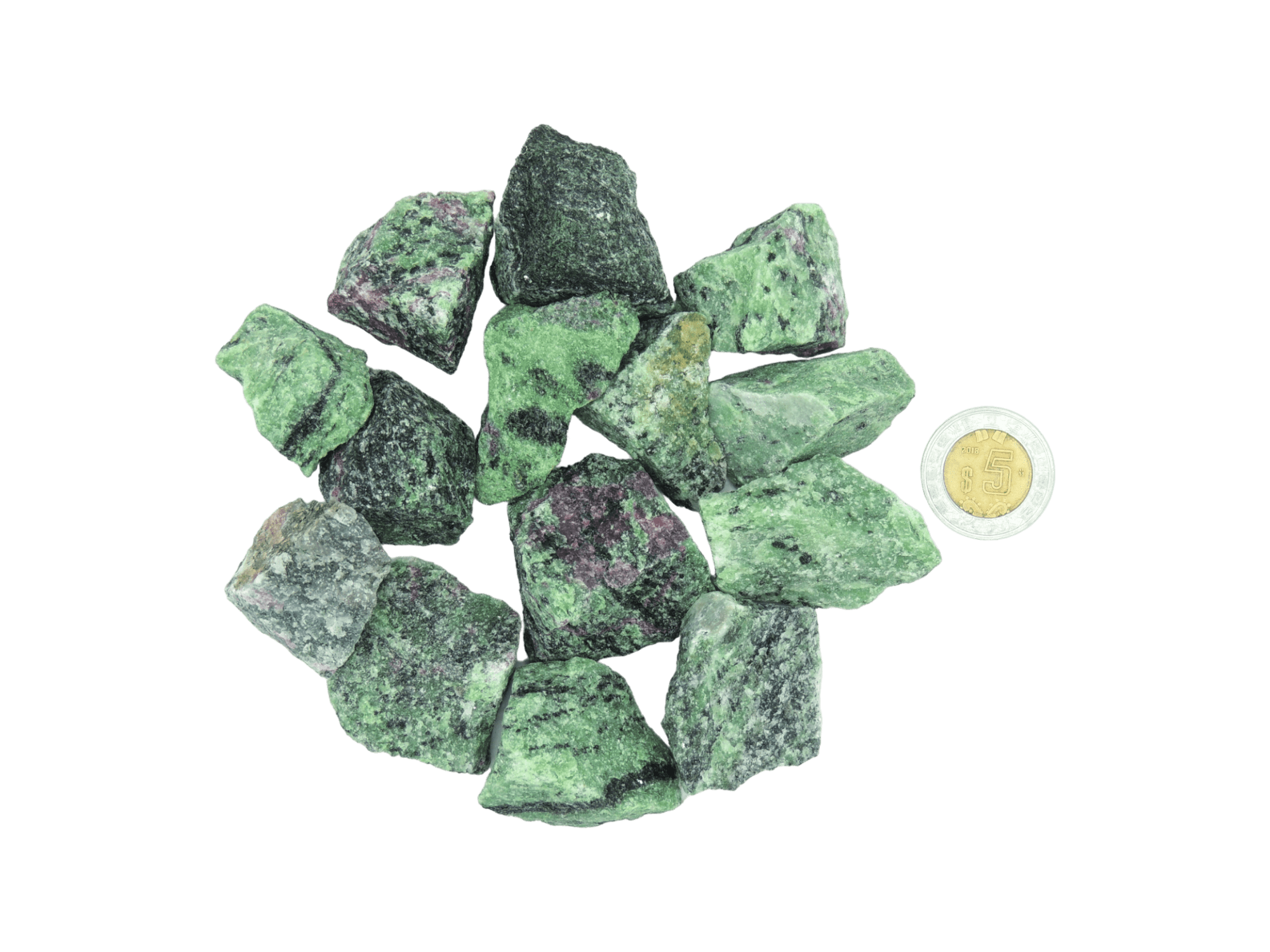 Rubí zoisita en bruto | Chips de 30gr a 50gr - Imagen 2