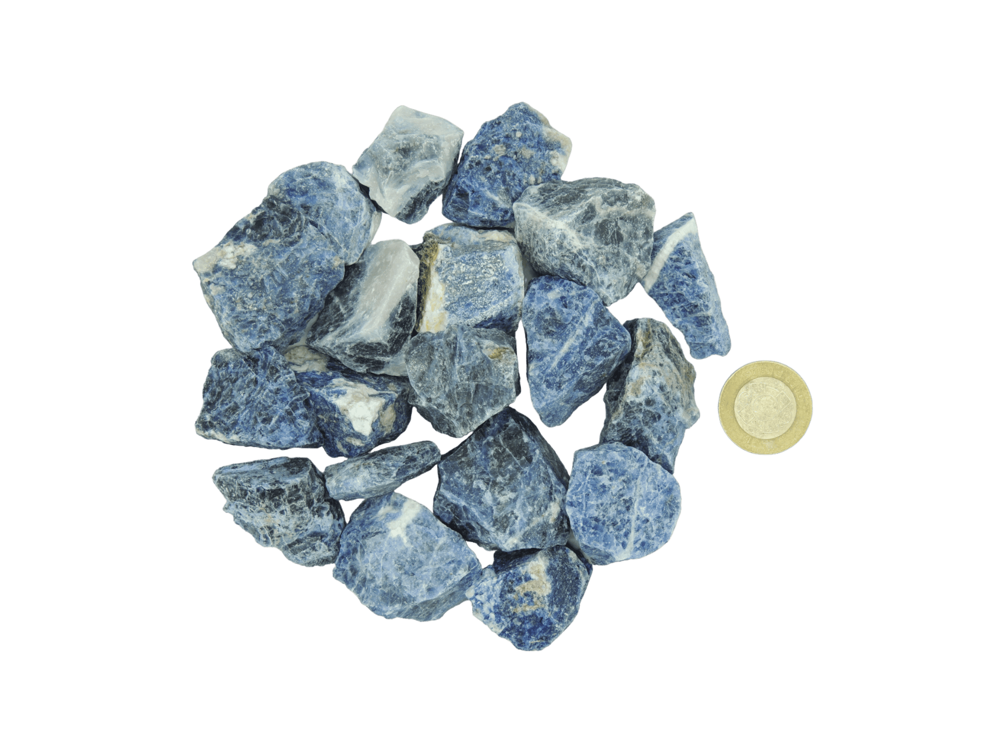 Sodalita en bruto | Chips de 30gr a 50gr - Imagen 2