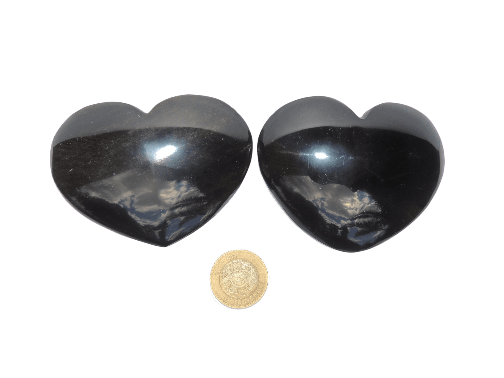 Masajeador de obsidiana negra | Forma de corazón - Imagen 2