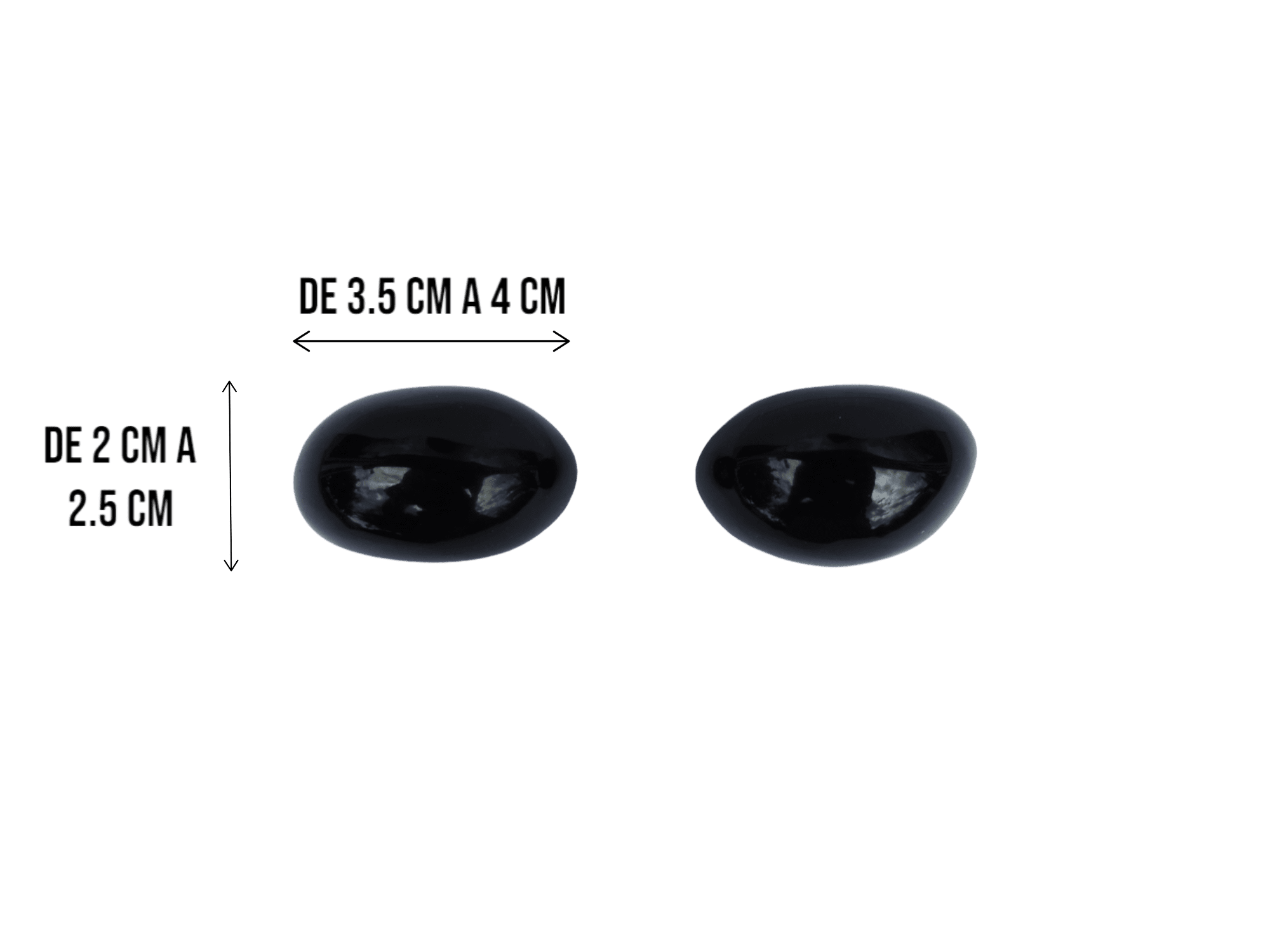 Masajeadores de obsidiana para ojos - Imagen 3