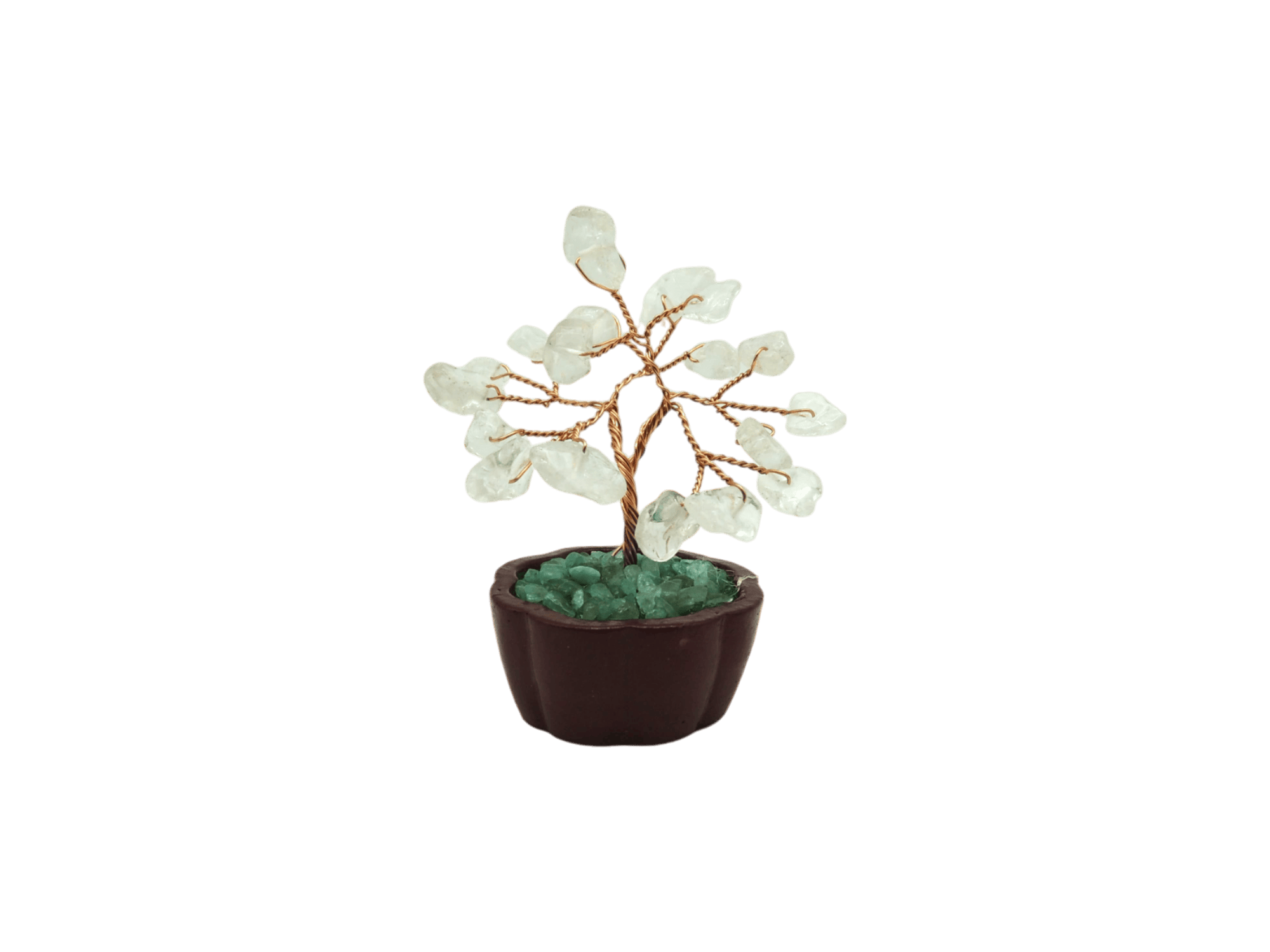 Arbolito de cuarzo cristal | 4cm x 8cm