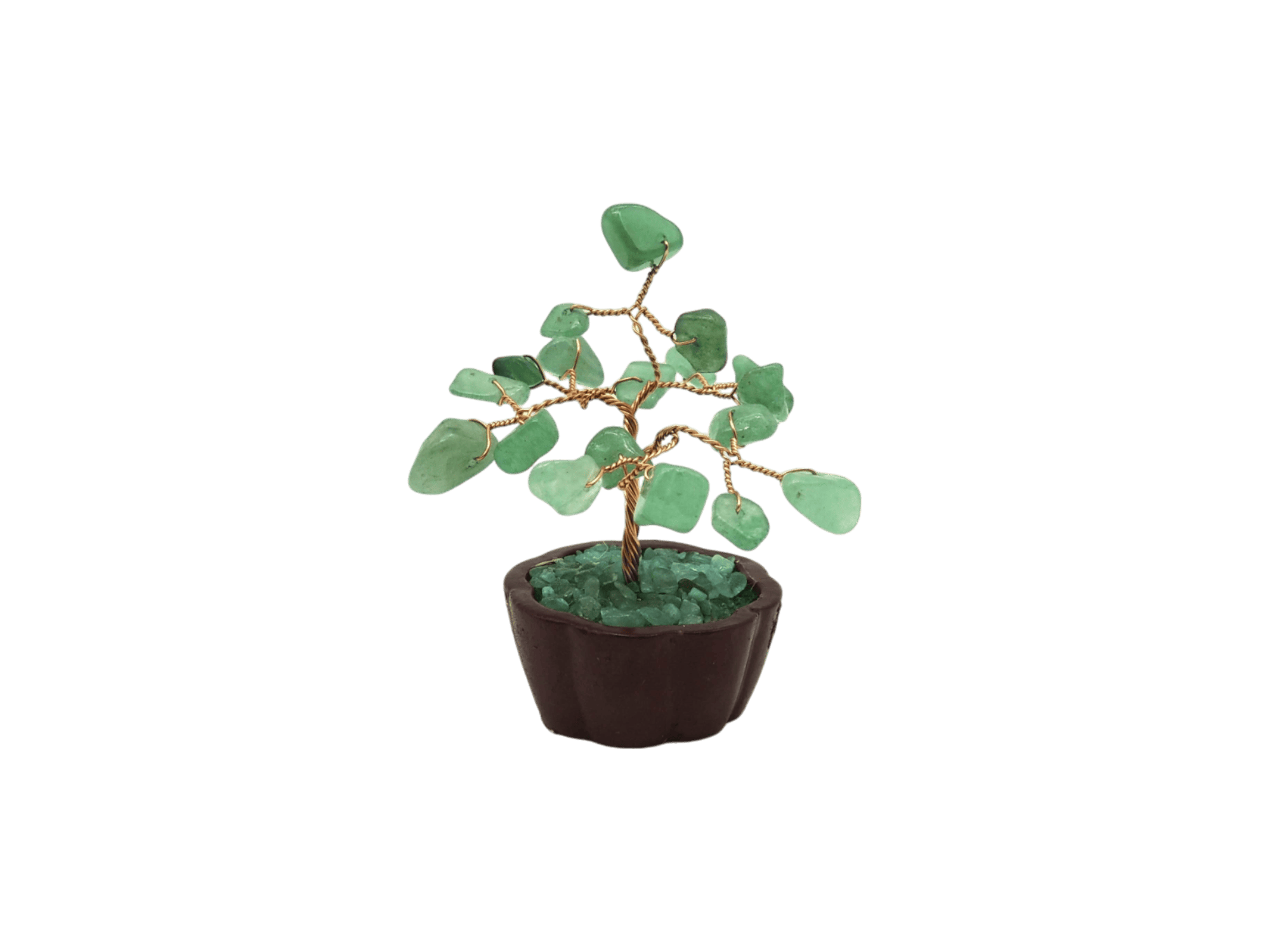 Arbolito de cuarzo verde | 4cm x 8cm