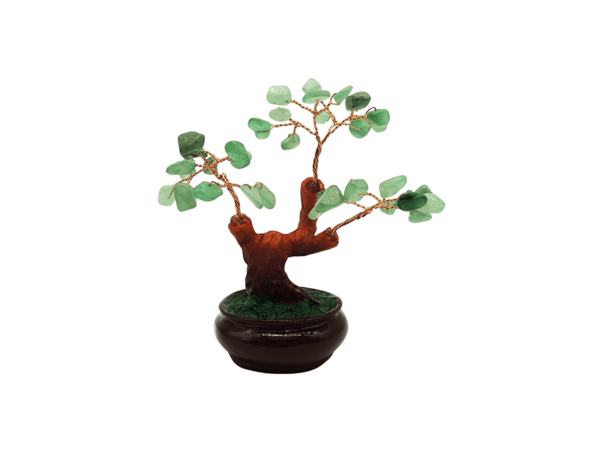 Arbolito de cuarzo verde | 5cm x 12cm