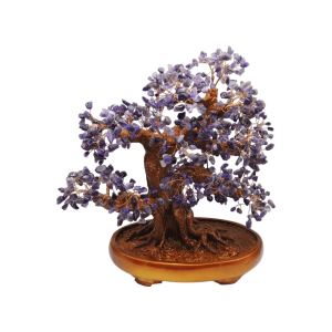 Árbol de cuarzo amatista | 25 cm x 18cm x 34cm