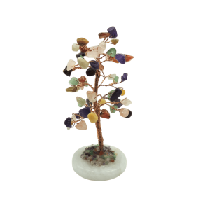 Arbolito de cuarzo mixto | 6cm x 14cm