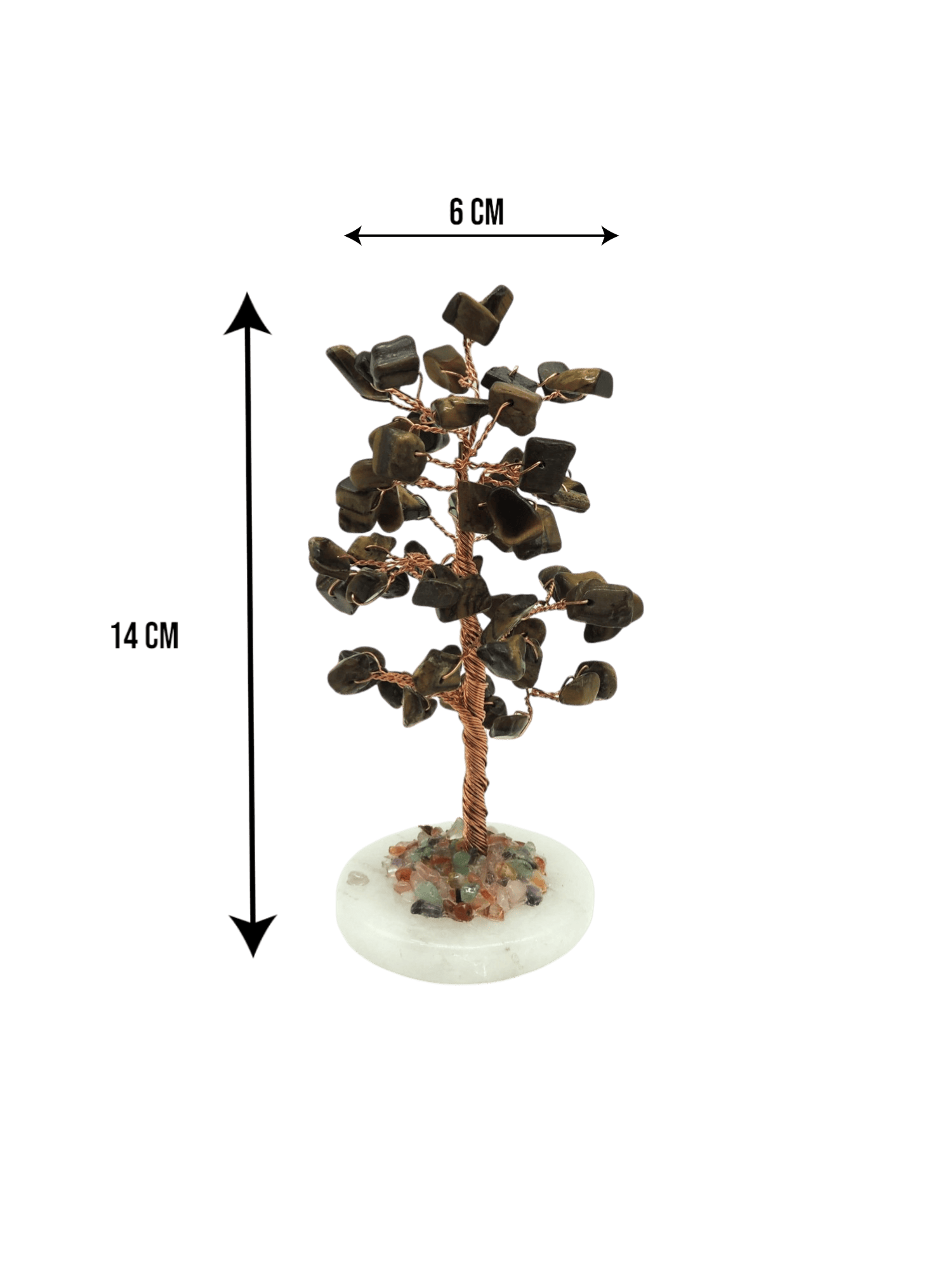 Arbolito de ojo de tigre | 6cm x 14cm - Imagen 2
