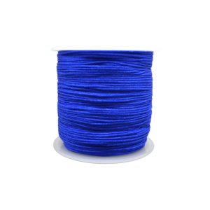 Hilo chino color azul fuerte de 1mm | 90 mts