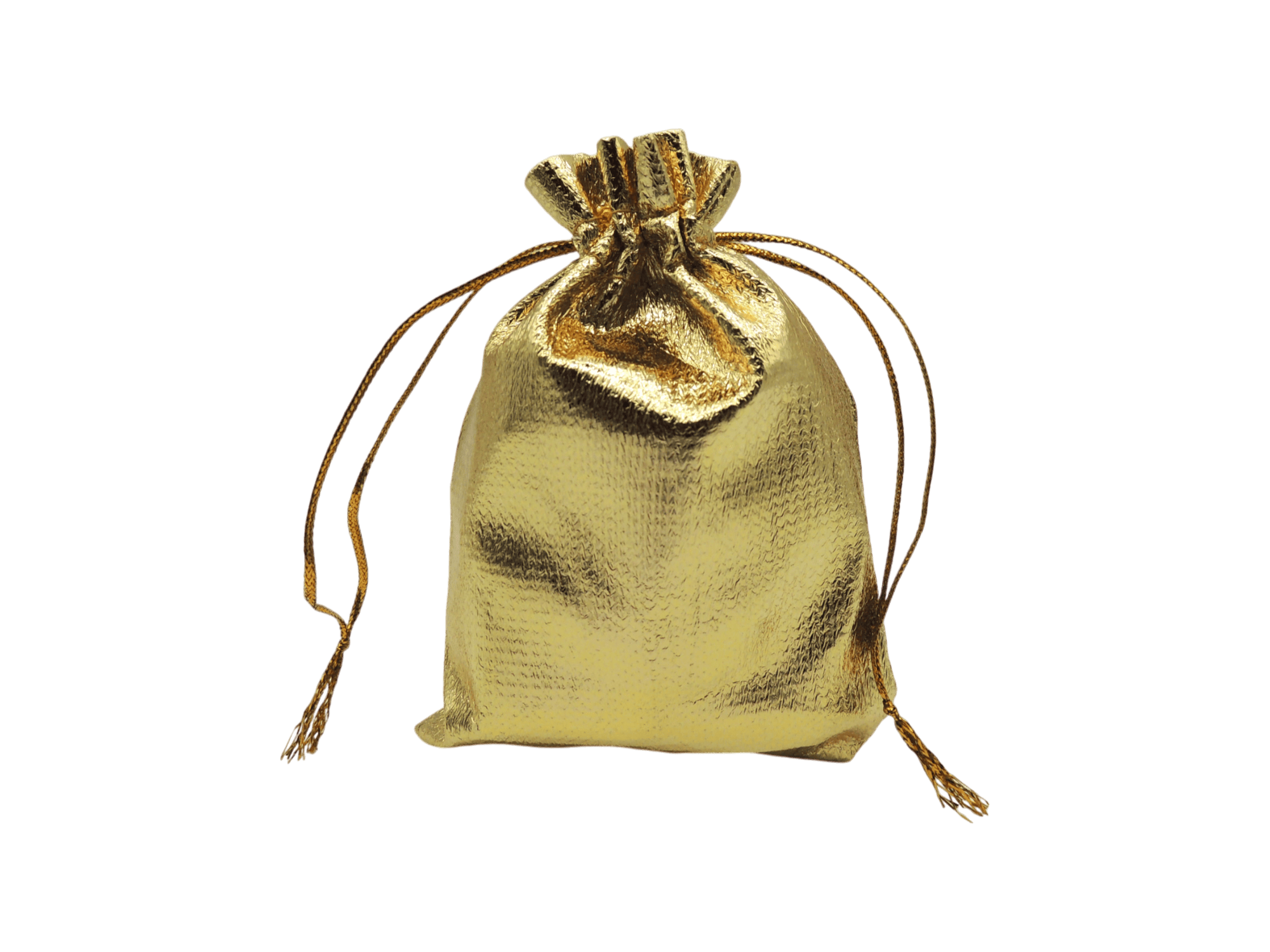 Costalito color dorado | 9cm x12cm - Imagen 2