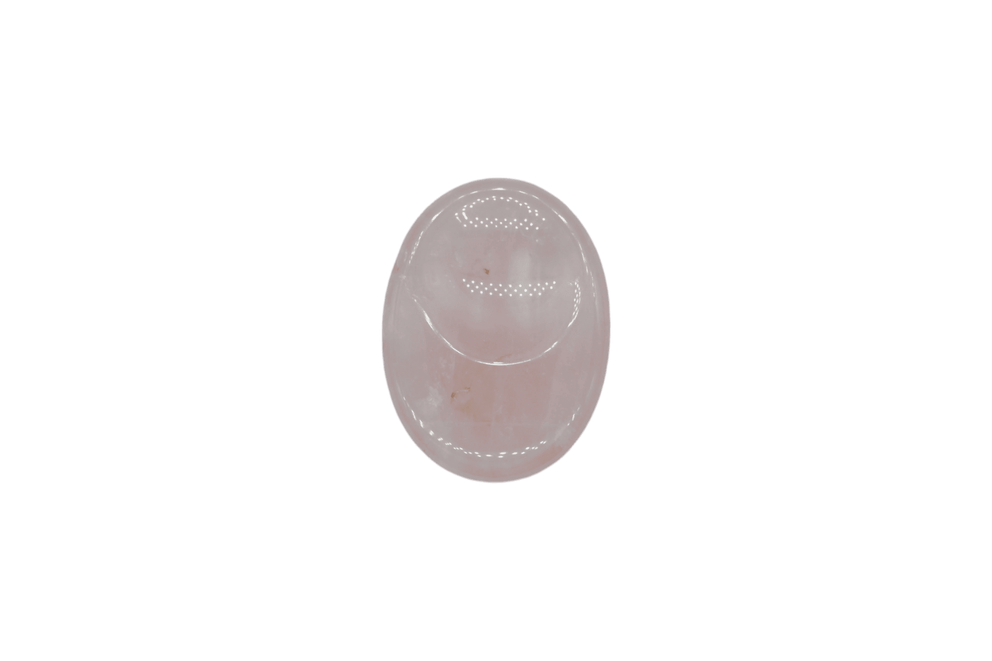 Piedra antiestrés de cuarzo rosa