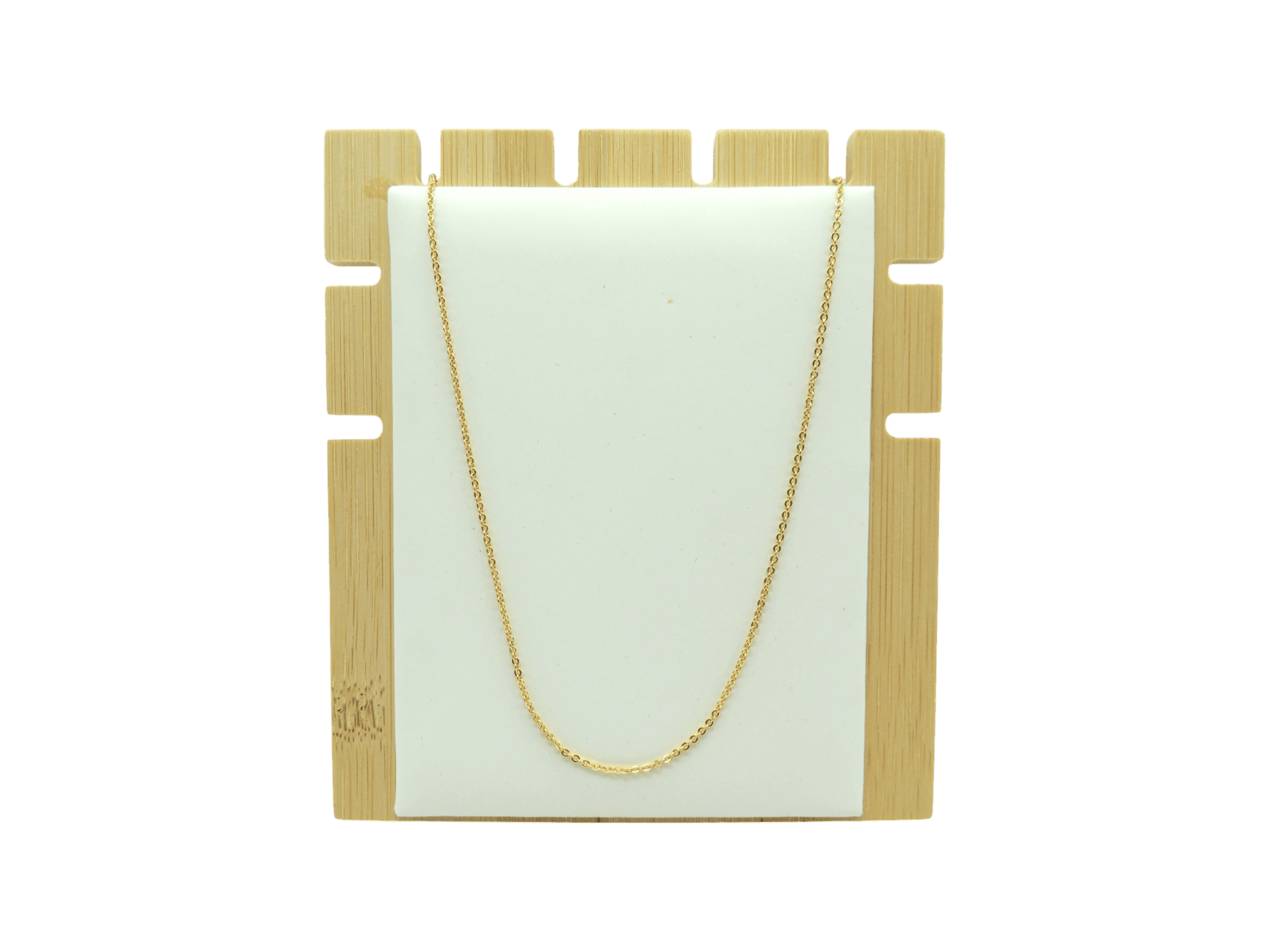 Cadena de acero inoxidable en color dorado | Mod 1