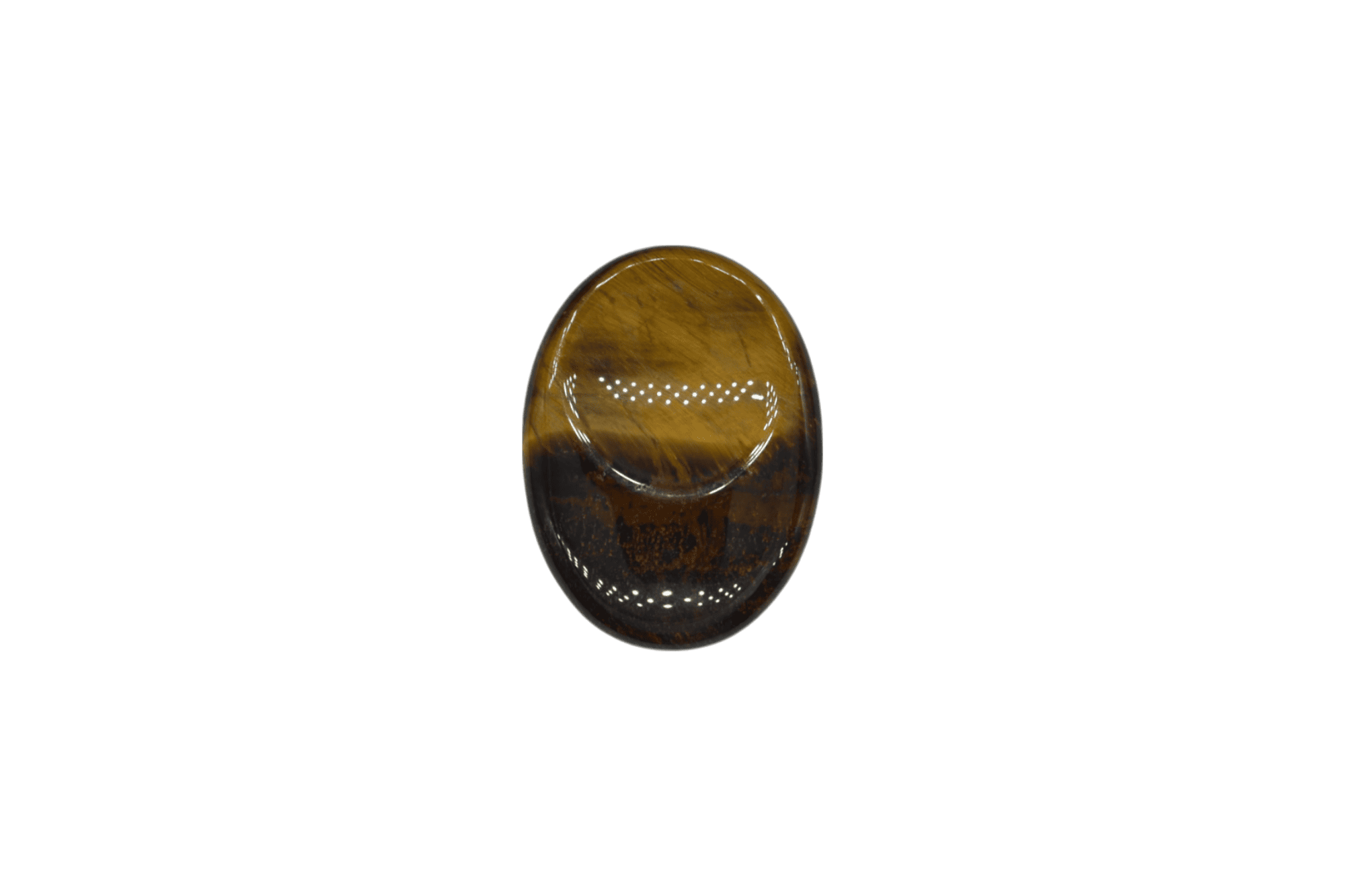 Piedra antiestrés de ojo de tigre