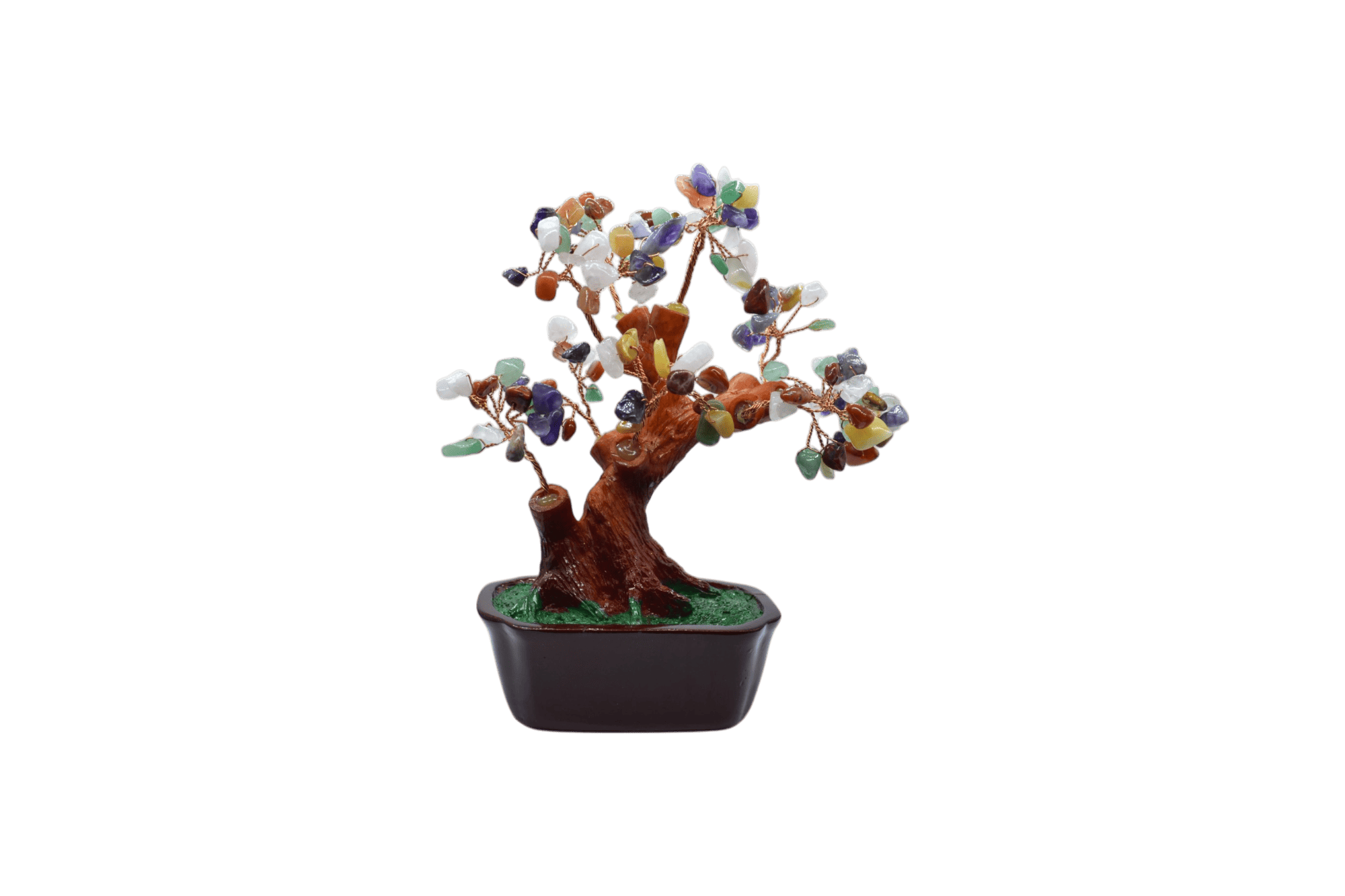Arbolito de cuarzo mixto | 11cm x 19cm