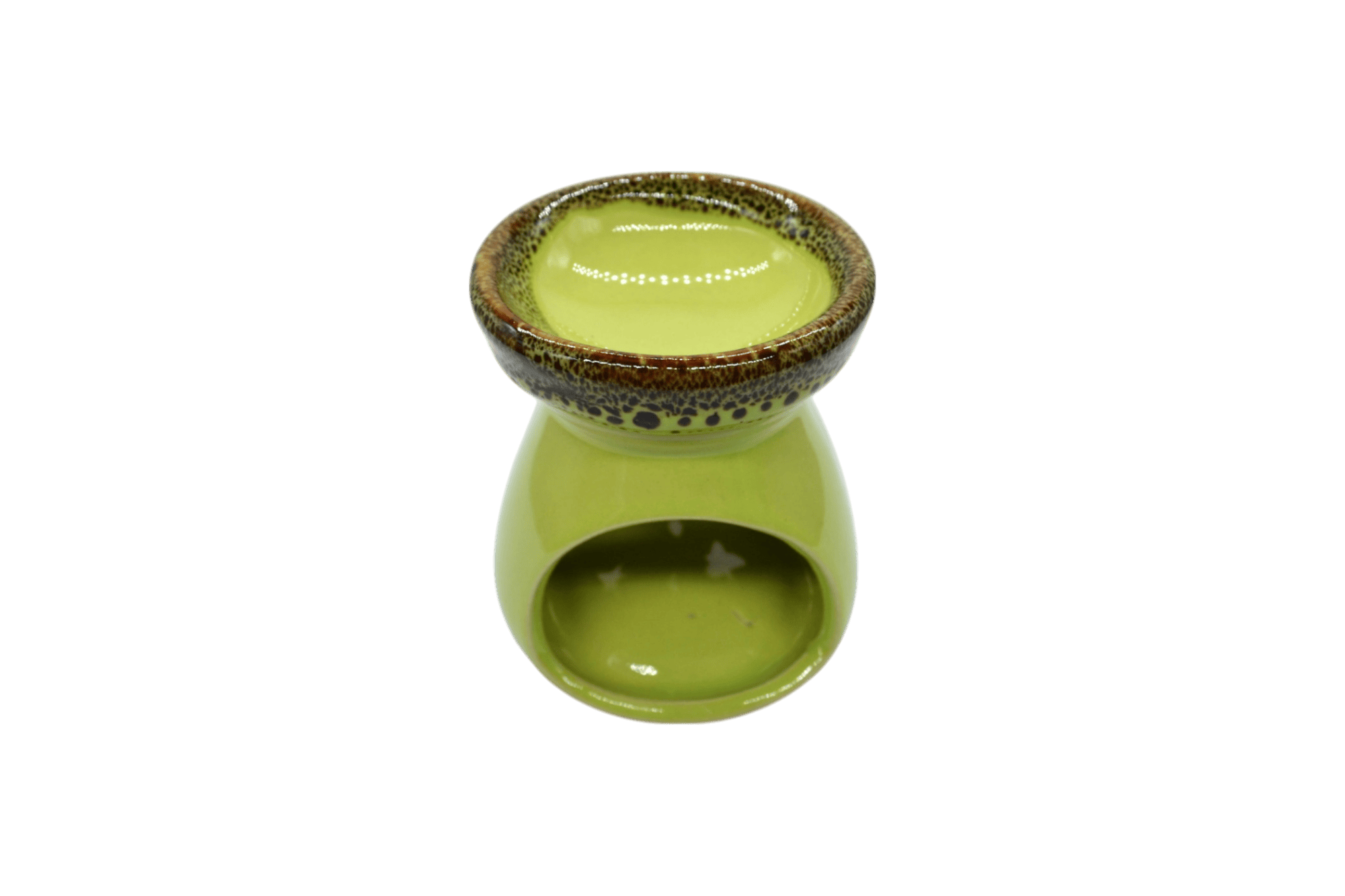 Difusor de cerámica en forma circular | Color verde - Imagen 3