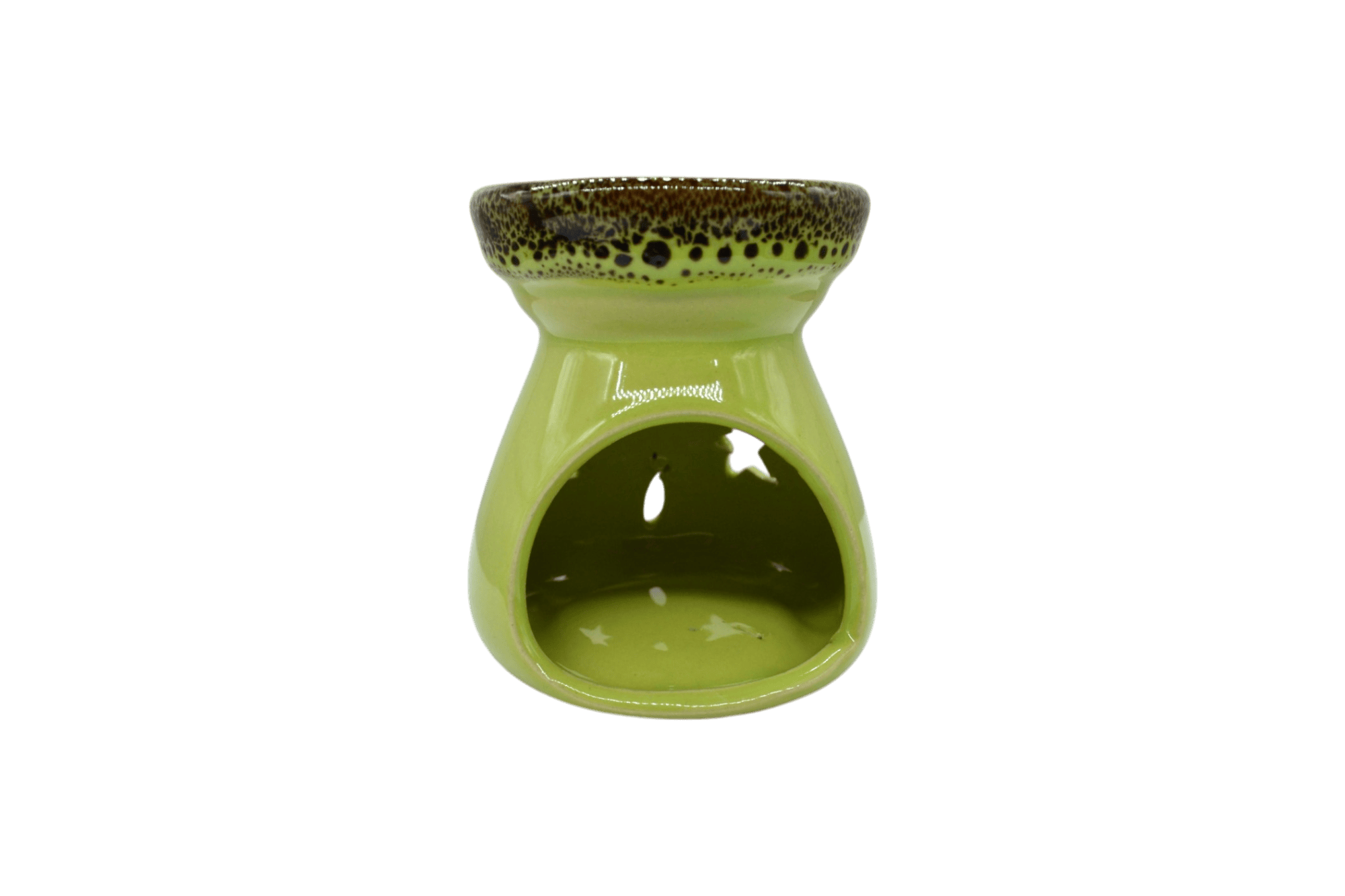 Difusor de cerámica en forma circular | Color verde