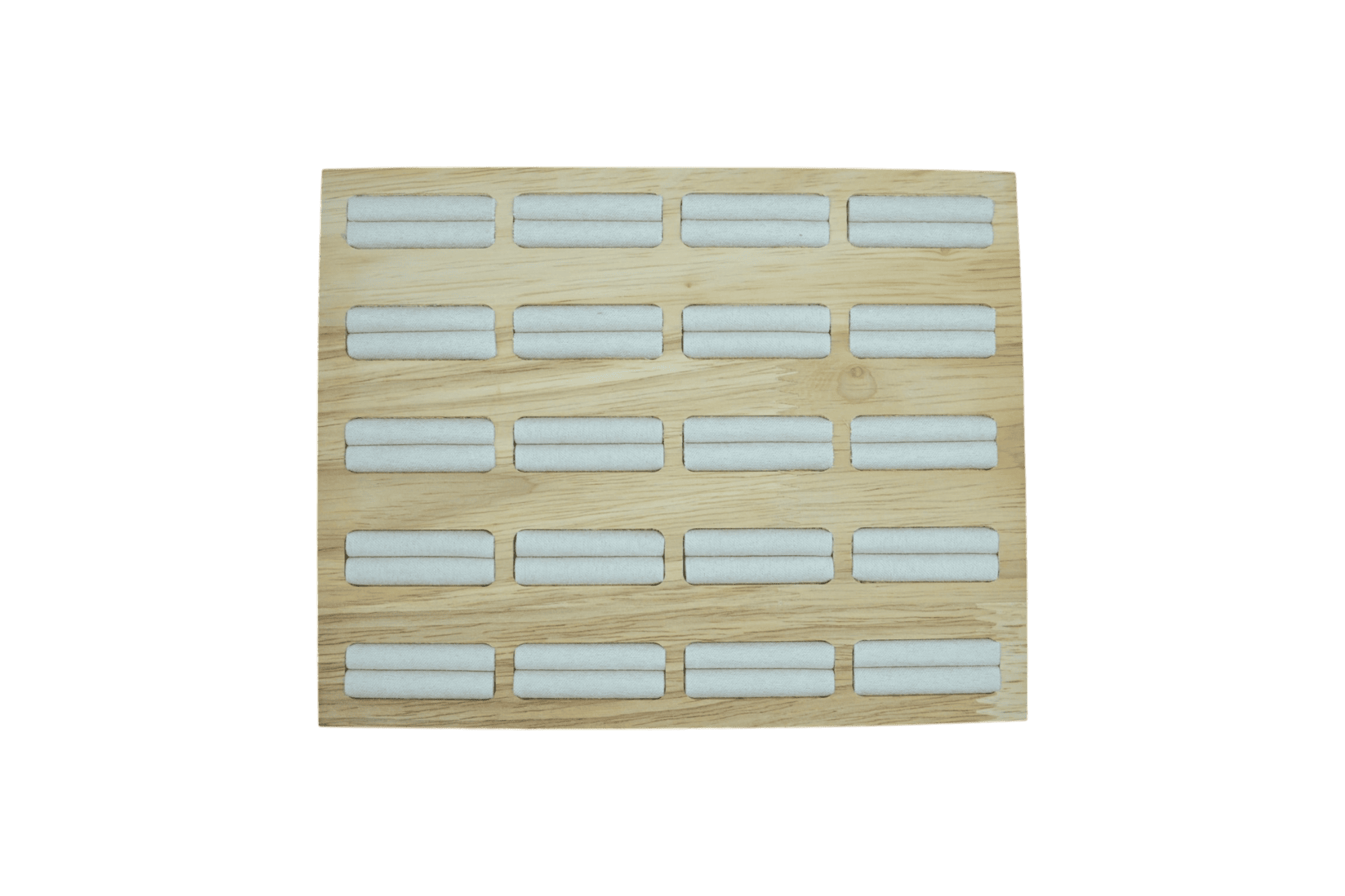 Exhibidor para anillos de madera | 19cm x 15cm