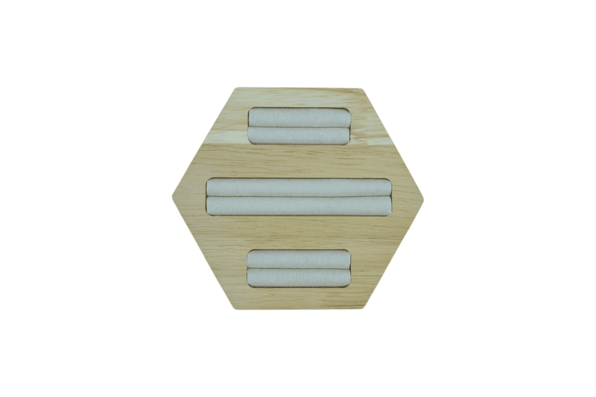 Exhibidor para anillos de madera | 10cm x 8cm