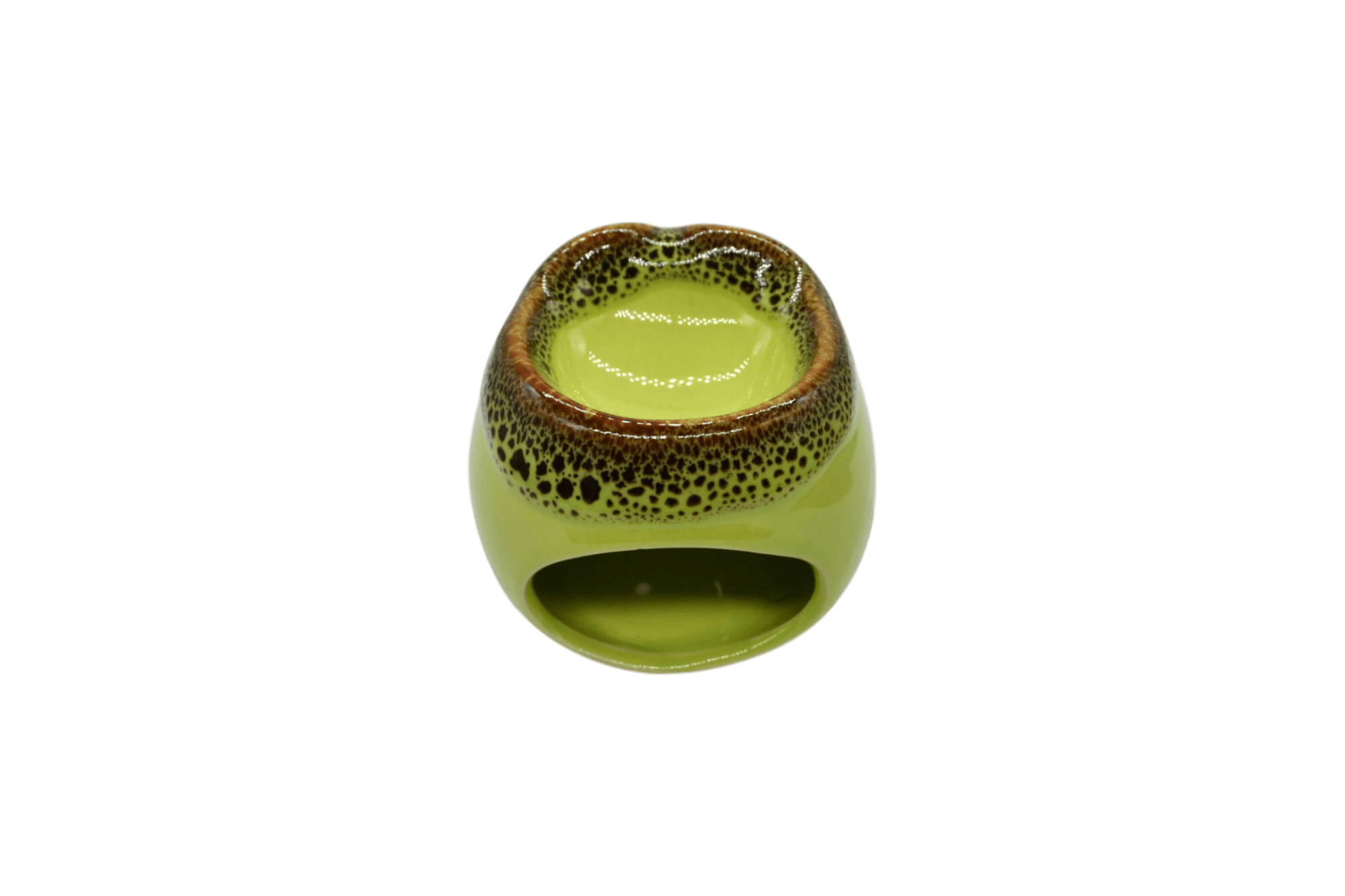 Difusor de cerámica en forma de búho | Color verde - Imagen 3